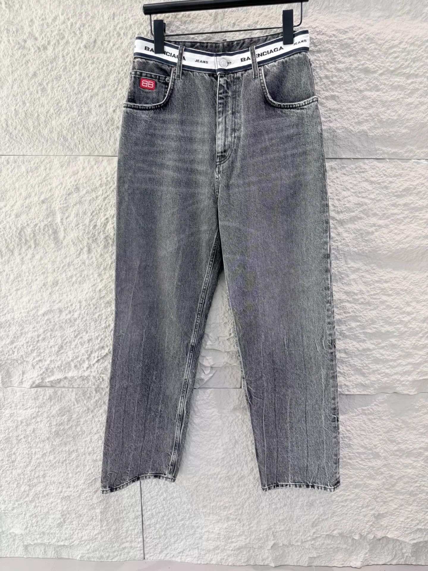 Balenciaga Balenciaga Black Washed Distressed Jeans XS Unisex Size US 28 / EU 44 - 1 Thumbnail
