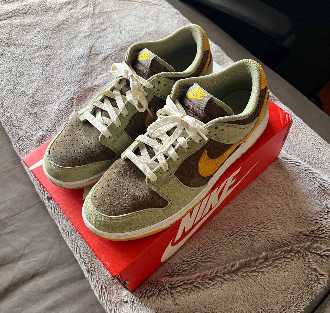 Nike Nike Dunk Low “Dusty Olive” Size US 11 / EU 44 - 5 Thumbnail