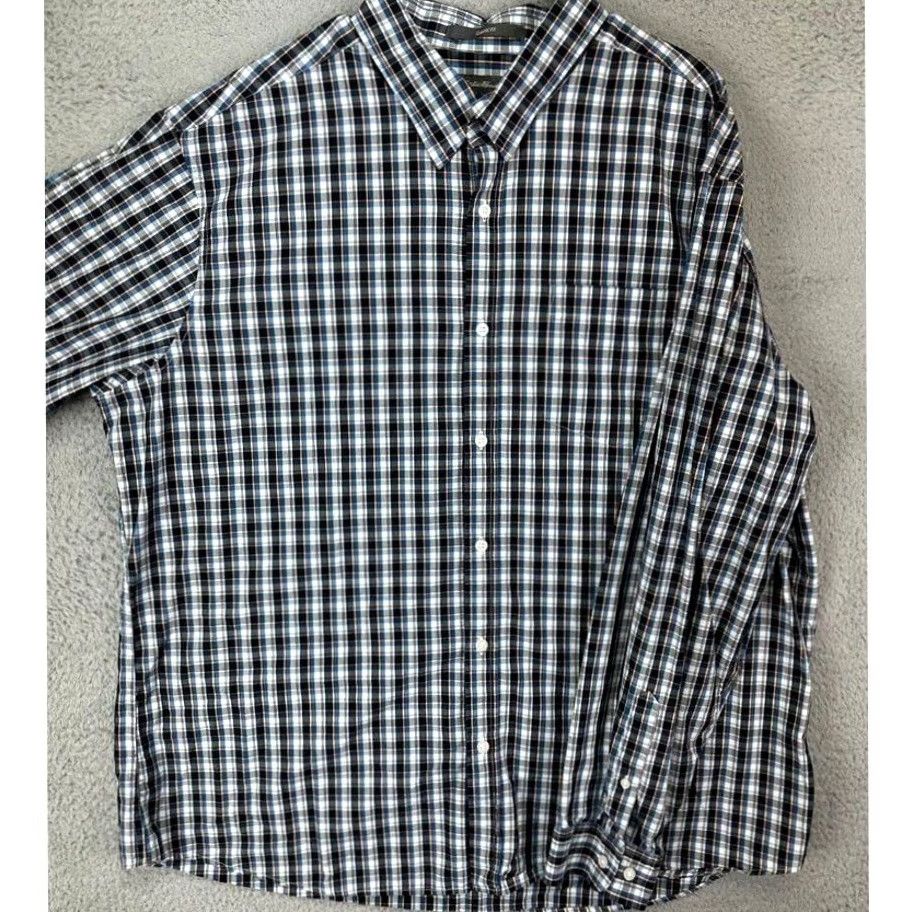 Eddie Bauer Eddie Bauer Shirt Mens 2XL Black Classic Fit Button Up Long Sleeve Pocket EUC Size US XXL / EU 58 / 5 - 2 Thumbnail