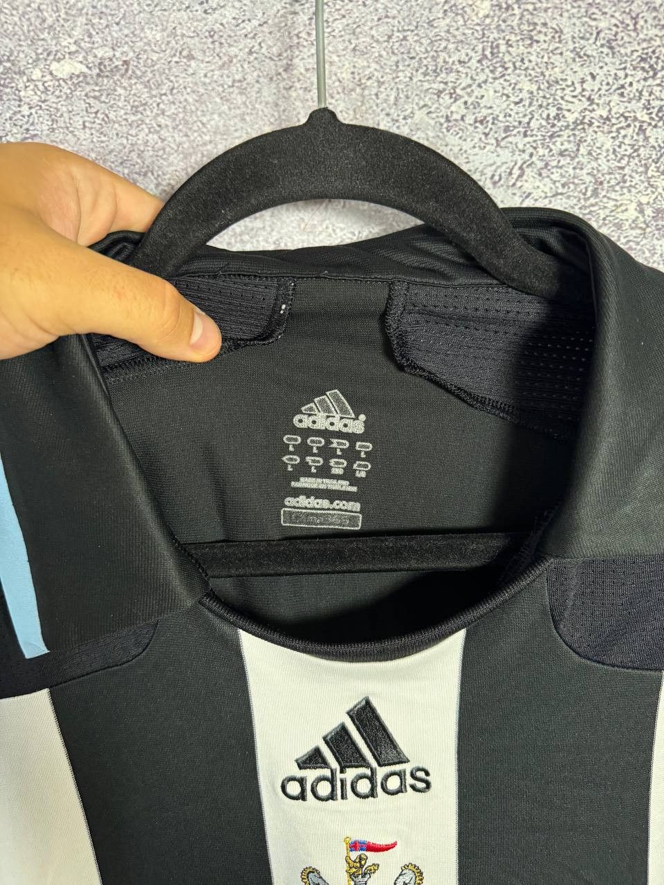 Adidas Vintage Newcastle United 2007/08 Home Adidas Soccer Jersey Size US L / EU 52-54 / 3 - 7 Thumbnail