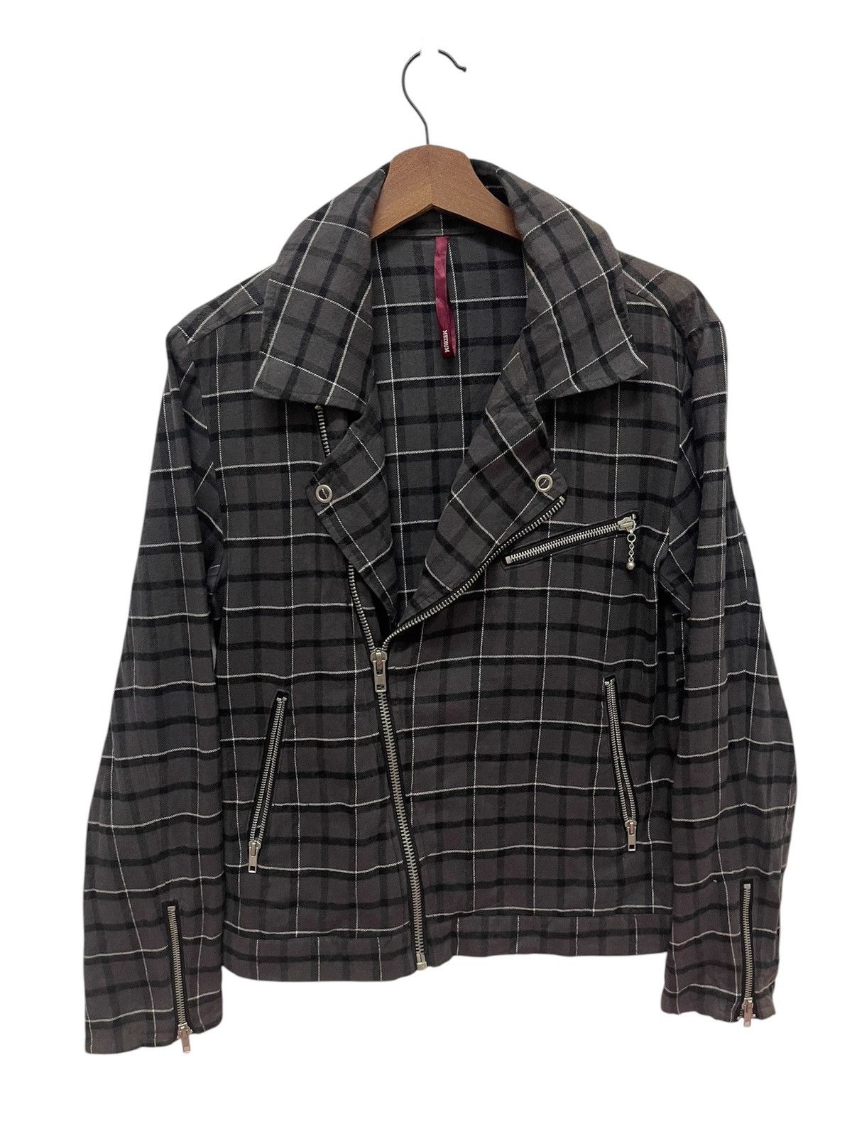 Designer × Japanese Brand VINTAGE HIKARI SHOJI TARTAN JACKET Size US M / EU 48-50 / 2 - 2 Thumbnail