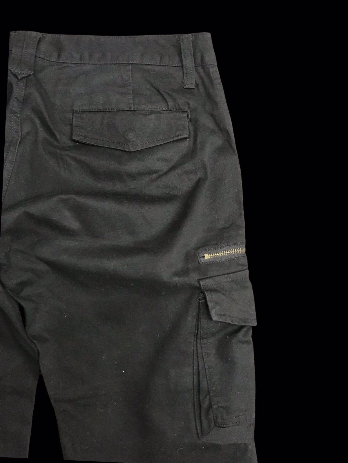 Japanese Brand 💥FLARE💥Root Three Japan Military Zipper Cargo Pant Size US 35 - 7 Thumbnail