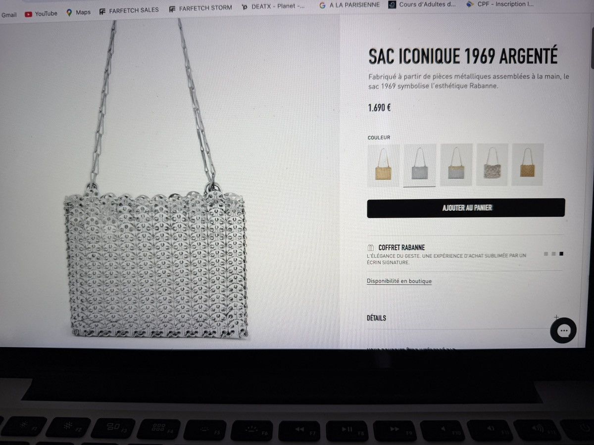 Paco Rabanne Iconic bag 1969 paco rabanne Size ONE SIZE - 13 Thumbnail
