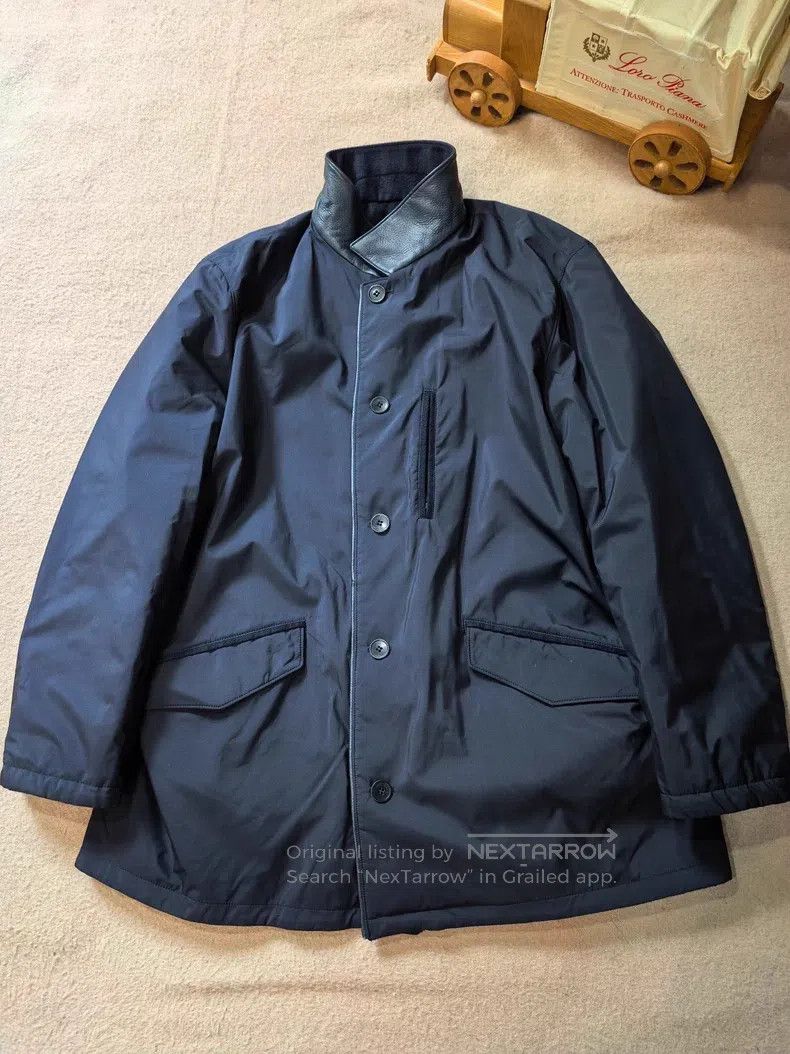Loro Piana Loro Piana Double-Sided Cashmere Cotton Coat Size US XL / EU 56 / 4 - 2 Thumbnail