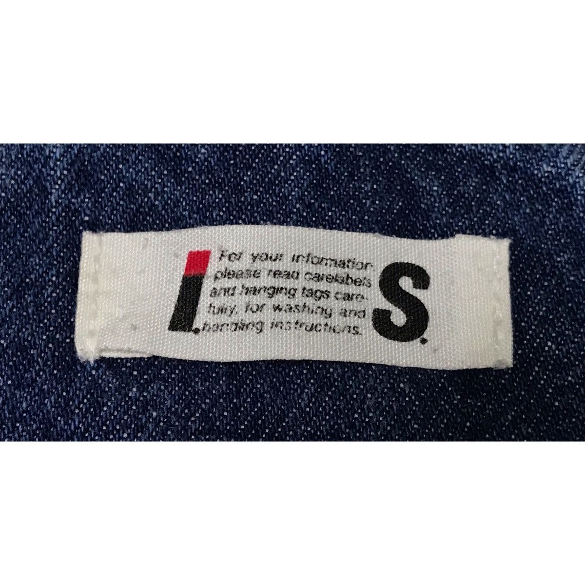 Issey Miyake IS BY ISSEY MIYAKE 80's 90's OVERALL DENIM VINTAGE VERY RARE Size US 32 / EU 48 - 4 Thumbnail