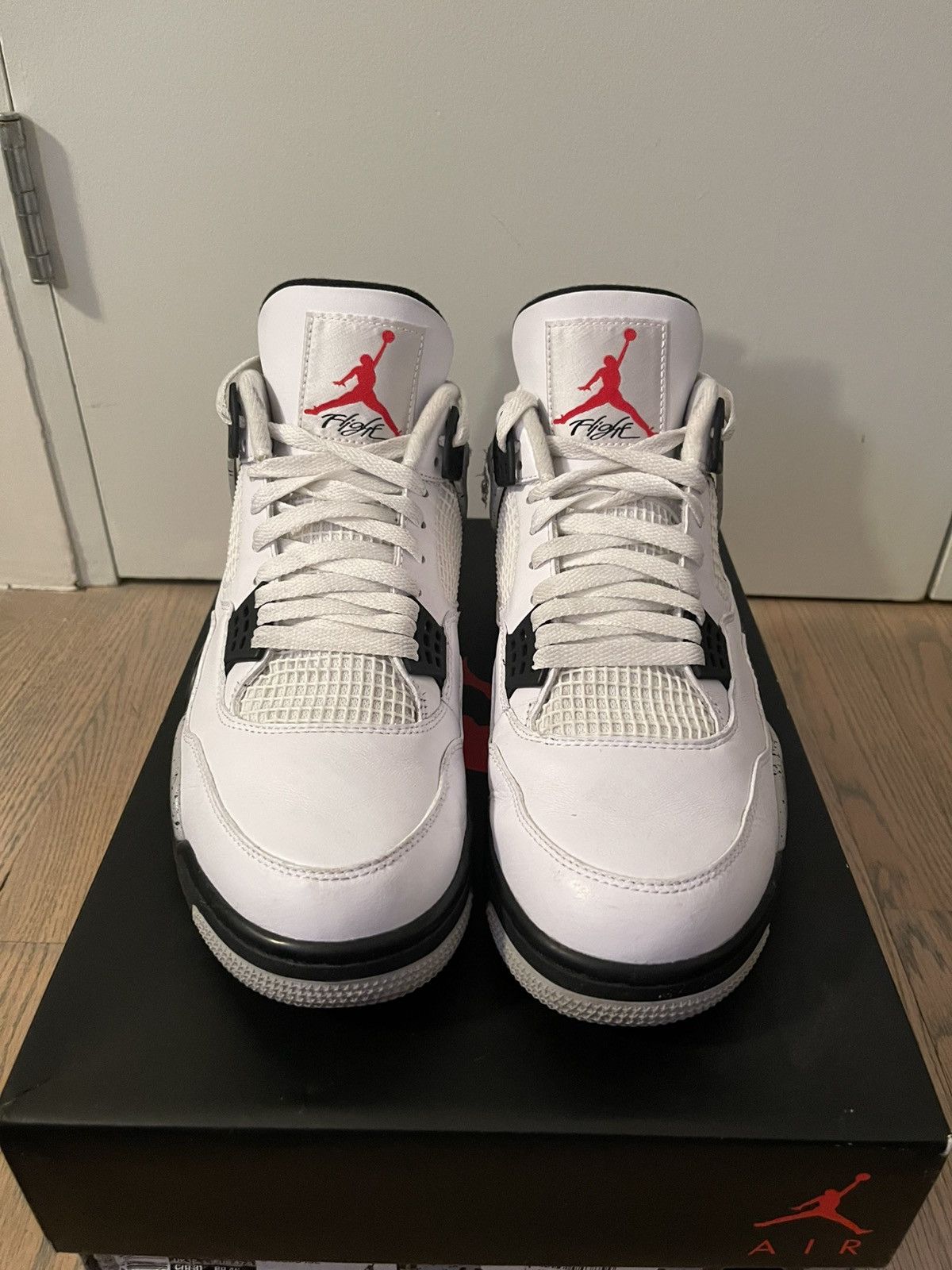 Jordan Brand Cement Jordan 4 2016 Size US 13 / EU 46 - 3 Thumbnail