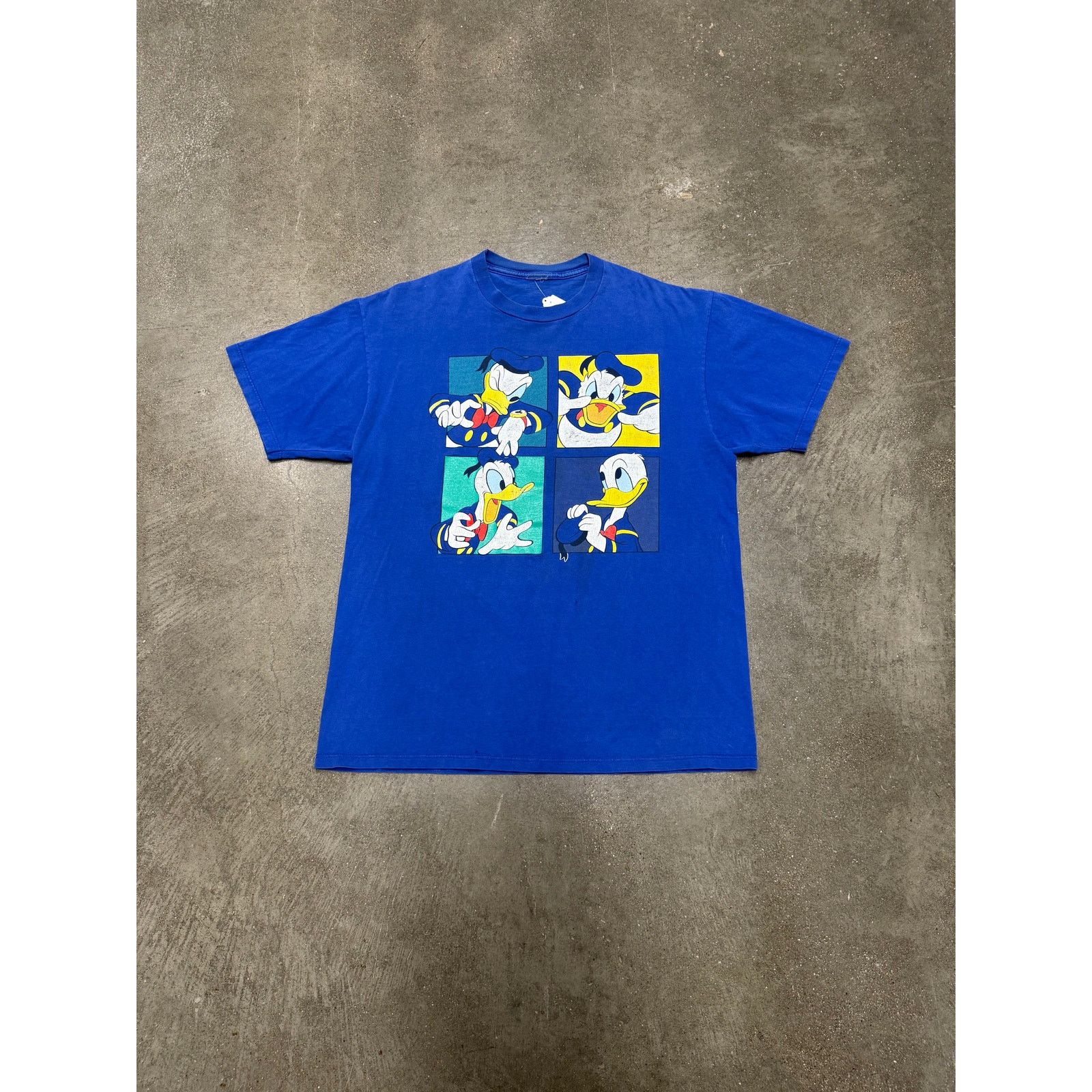 Vintage Vintage 1990's Donald Duck Emotions T-Shirt Size US L / EU 52-54 / 3 - 1 Thumbnail