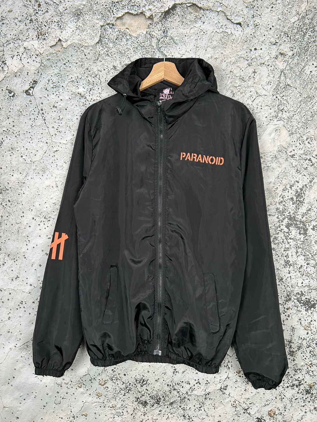 Anti Social Social Club Anti Social Social Club x Undefeated Black Rain Jacket Size US M / EU 48-50 / 2 - 2 Thumbnail