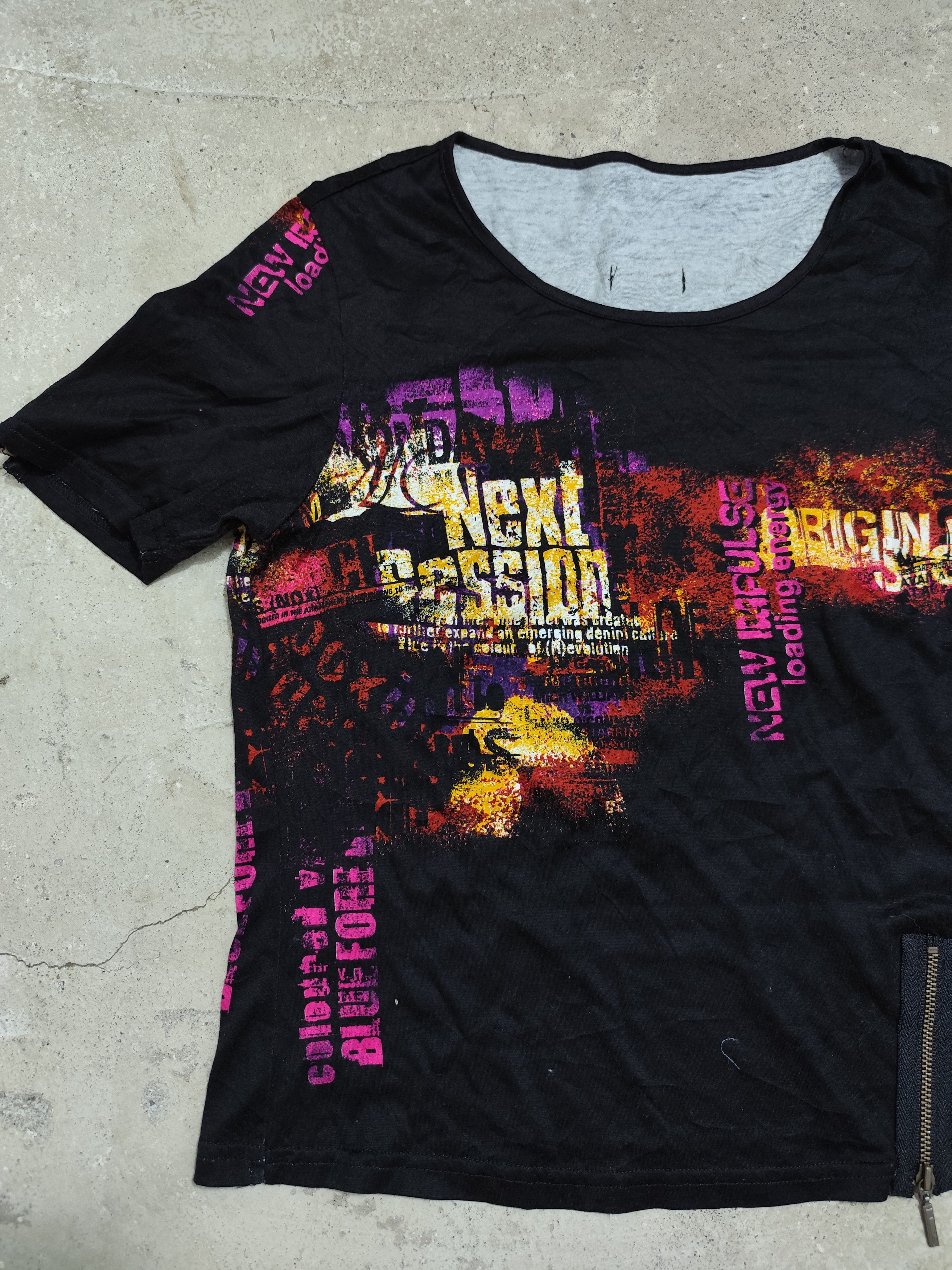 Beauty Beast × If Six Was Nine × Le Grande Bleu (L.G.B.) If six was nine style poem gothic punk shirt Size L / US 10 / IT 46 - 2 Thumbnail