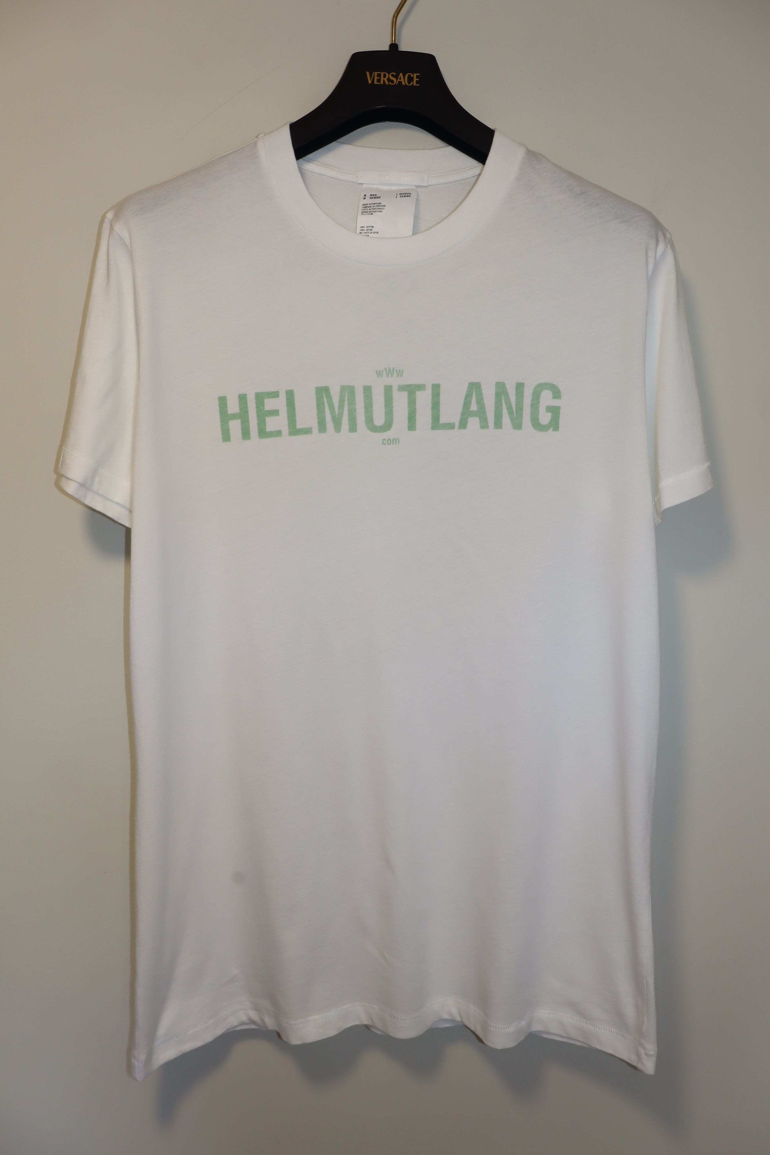Helmut Lang Reverse logo t-shirt Size US M / EU 48-50 / 2 - 3 Thumbnail