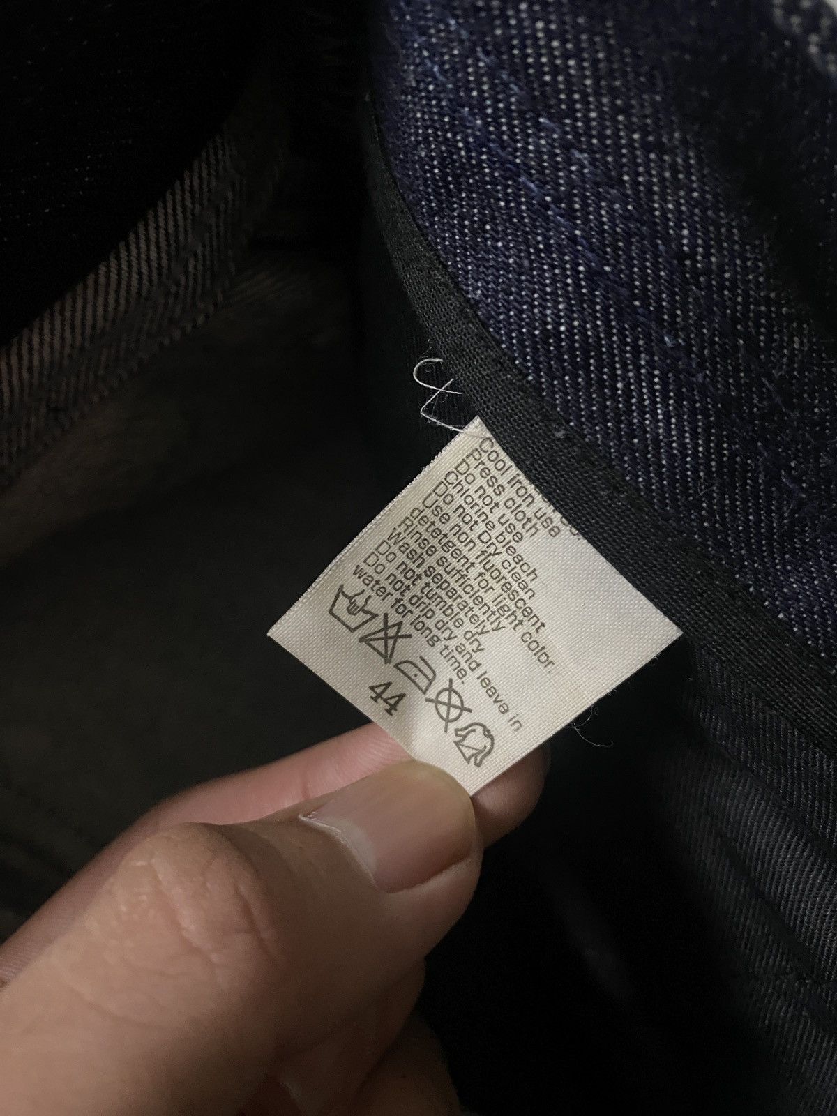 If Six Was Nine 2000's Gostar De Fuga Zipper Flared Jeans Size US 30 / EU 46 - 11 Thumbnail