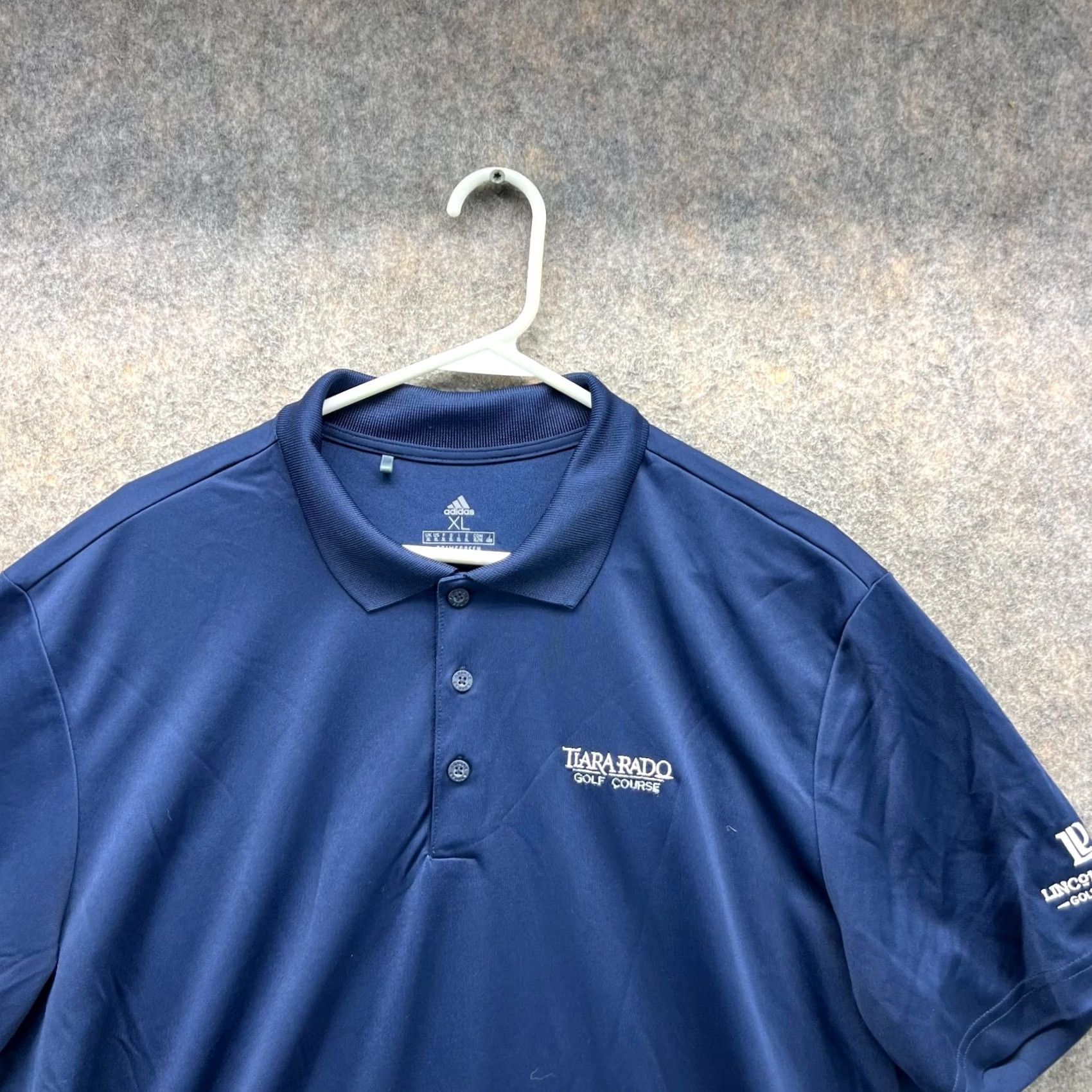 Adidas Adidas Polo Shirt Men XL Blue Navy Primegreen Golf Shirt Polo Adult Extra Large Blue Nutmeg? Size US XL / EU 56 / 4 - 3 Thumbnail