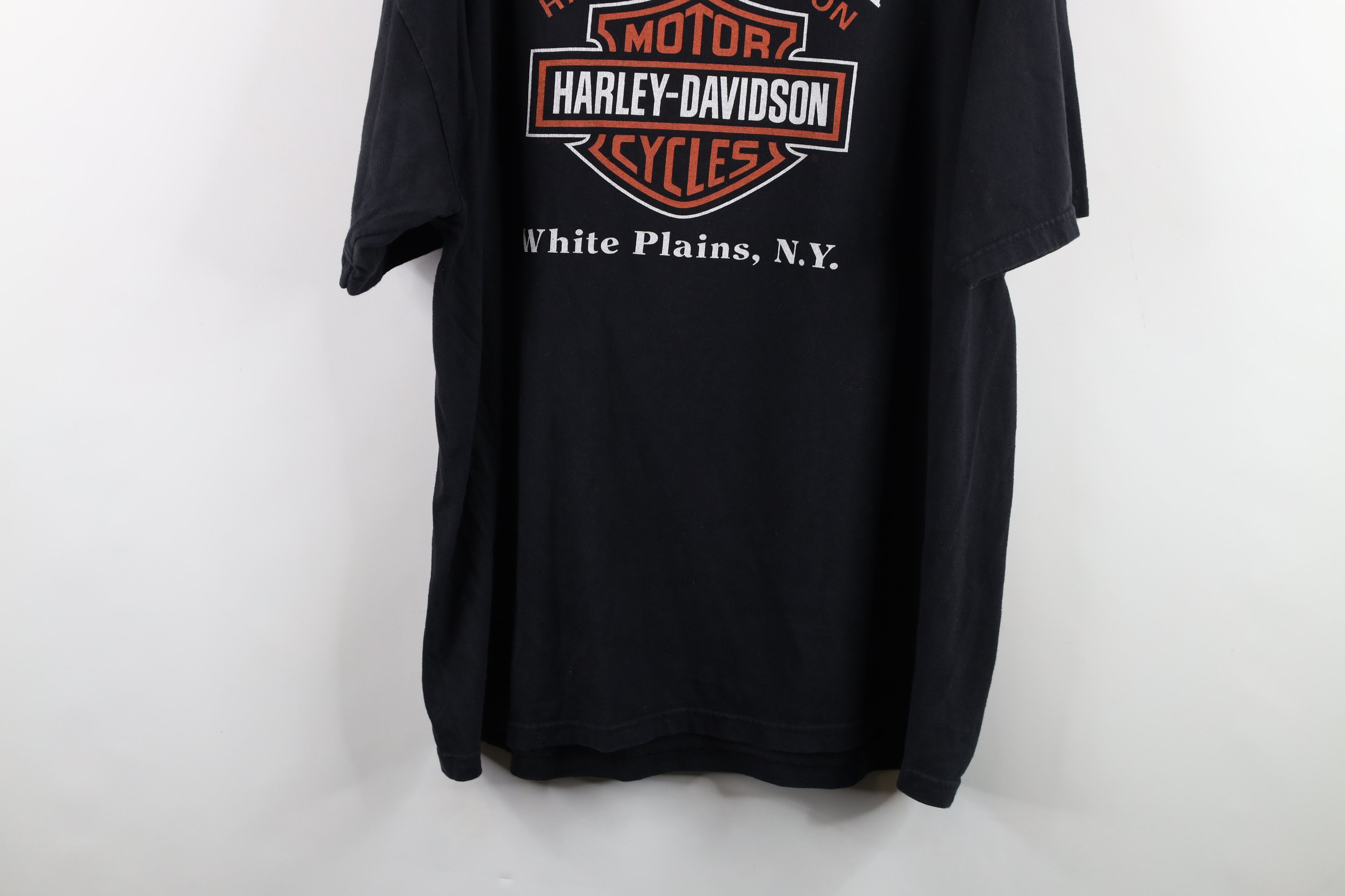 Harley Davidson × Vintage Vintage Y2K Harley Davidson Tribal Fire Flames T-Shirt USA Size US XXL / EU 58 / 5 - 13 Thumbnail