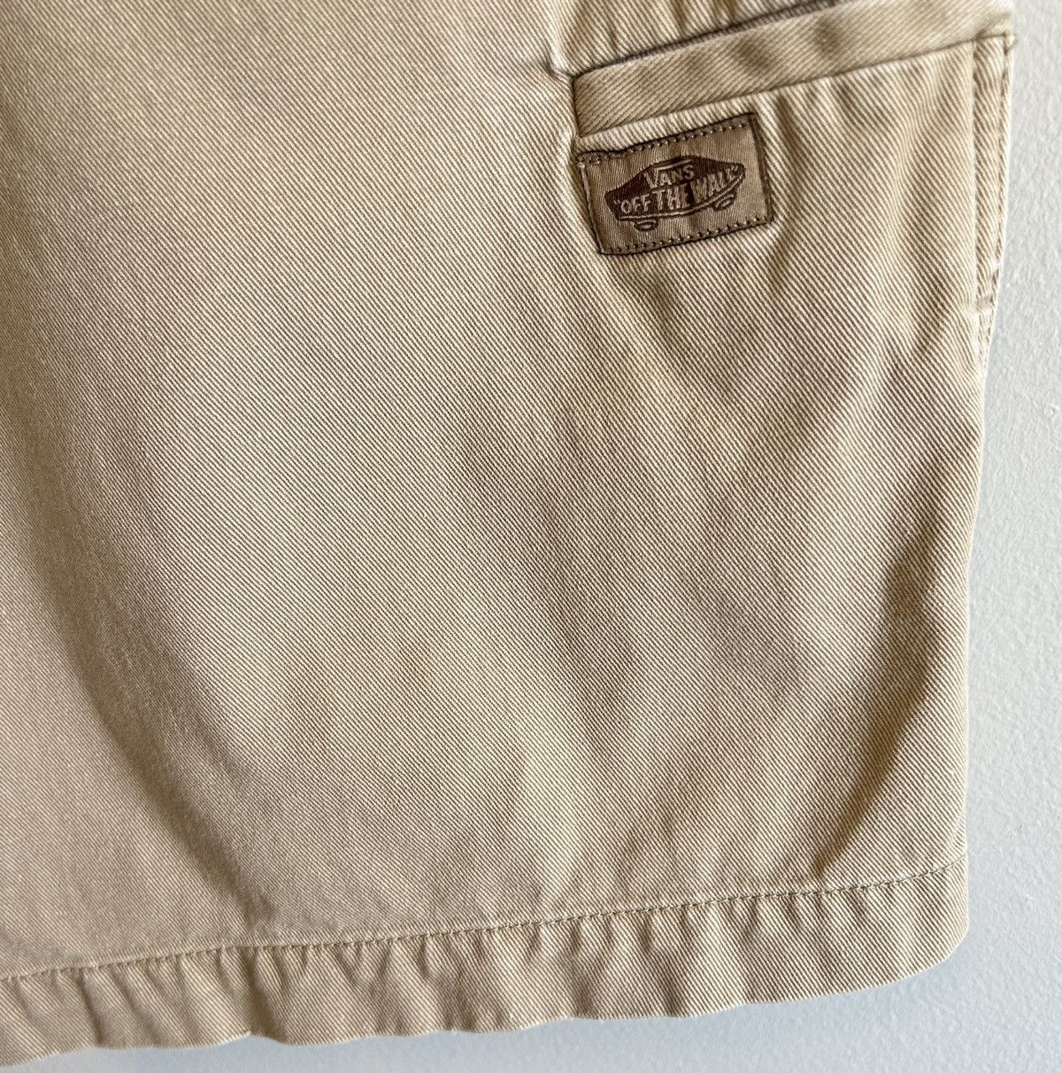 Vans Vintage Vans Mens Tan Beige Khaki Summer Shorts - Size 36 Size US 36 / EU 52 - 8 Thumbnail