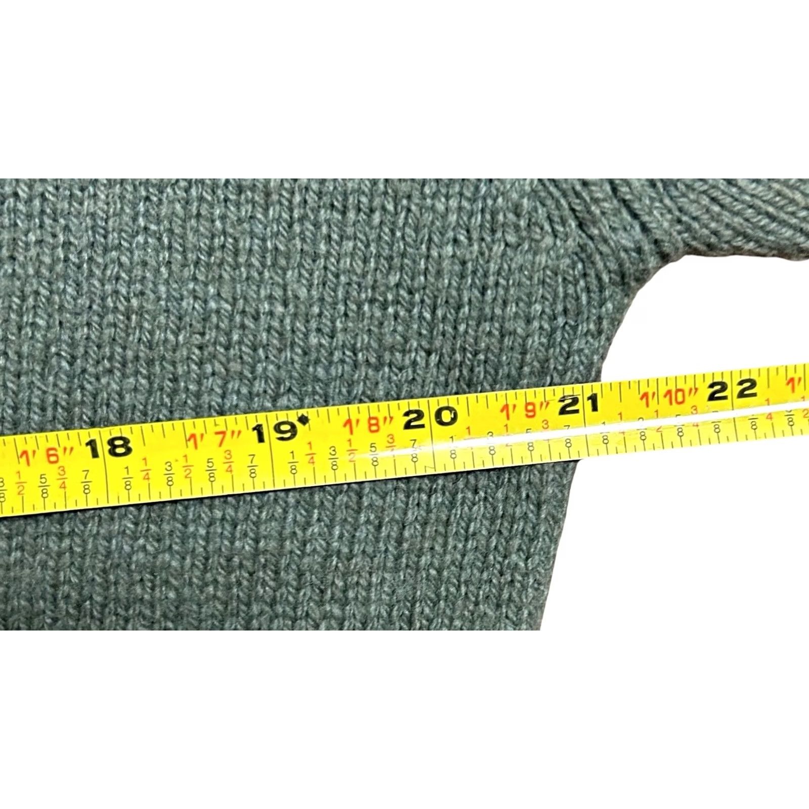 Vintage VINTAGE Old Navy Gray Yellow Blue Striped Knit Sweater 6% Wool Blend Size 2XL Mens Size US XXL / EU 58 / 5 - 6 Thumbnail
