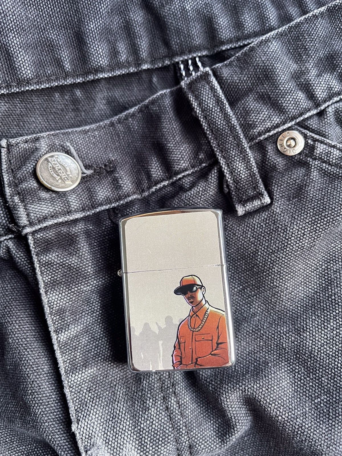 Vintage 00s Vintage WORK lighter two side GTA SAN Andreas Size ONE SIZE - 4 Thumbnail