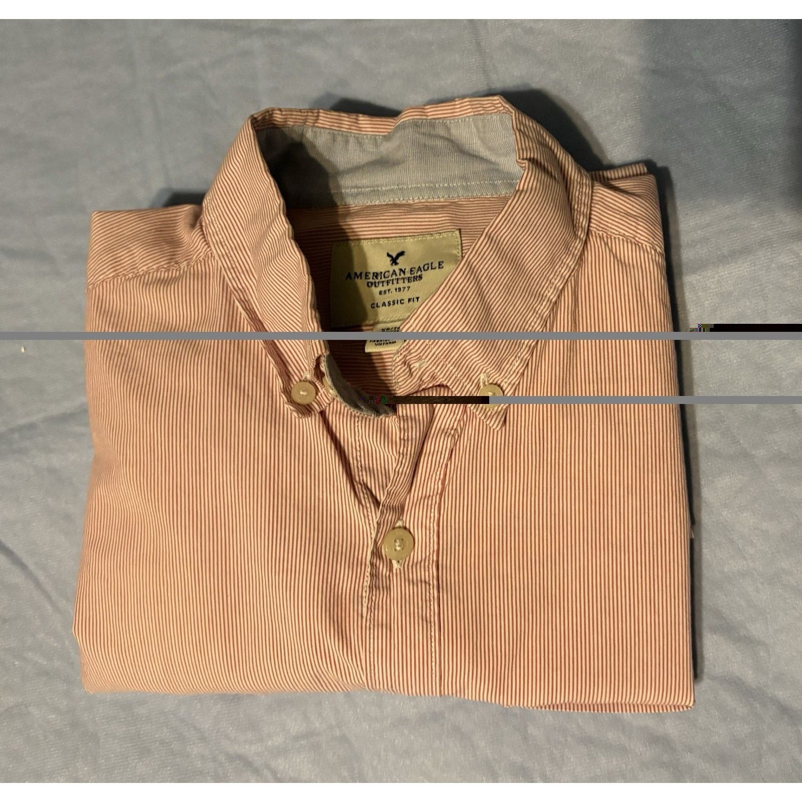 American Eagle Outfitters American Eagle Men’s Button-Down Shirt XS– Pre-Owned Size XS / US 0-2 / IT 36-38 - 7 Thumbnail