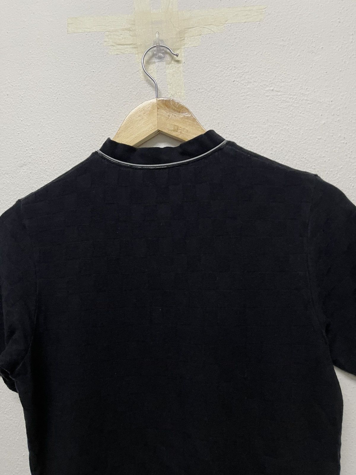 Issey Miyake 90s ISSEY MIYAKE TETE HOMME V NECK BRICK TSHIRT Size US S / EU 44-46 / 1 - 13 Thumbnail