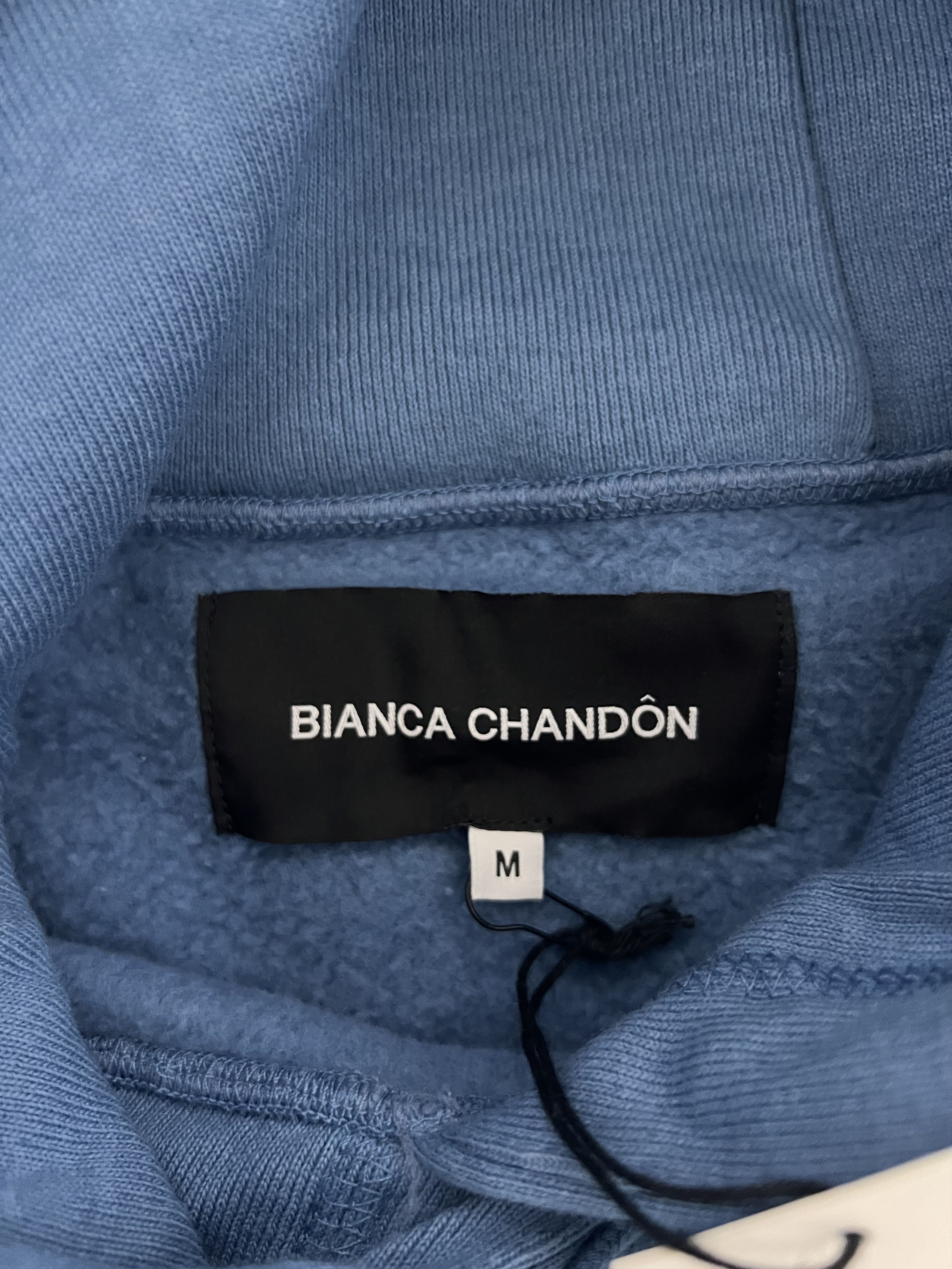 BIANCA CHANDON 💚 Bianca Chandon Lover Hoodie Blue Medium NEW Size US M / EU 48-50 / 2 - 5 Thumbnail