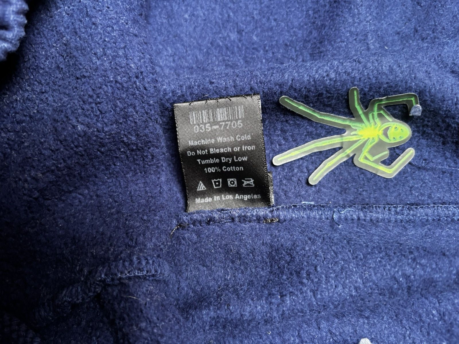 Sp5der Sp5der Og Web Sweatpant « Navy » Size US 36 / EU 52 - 11 Thumbnail