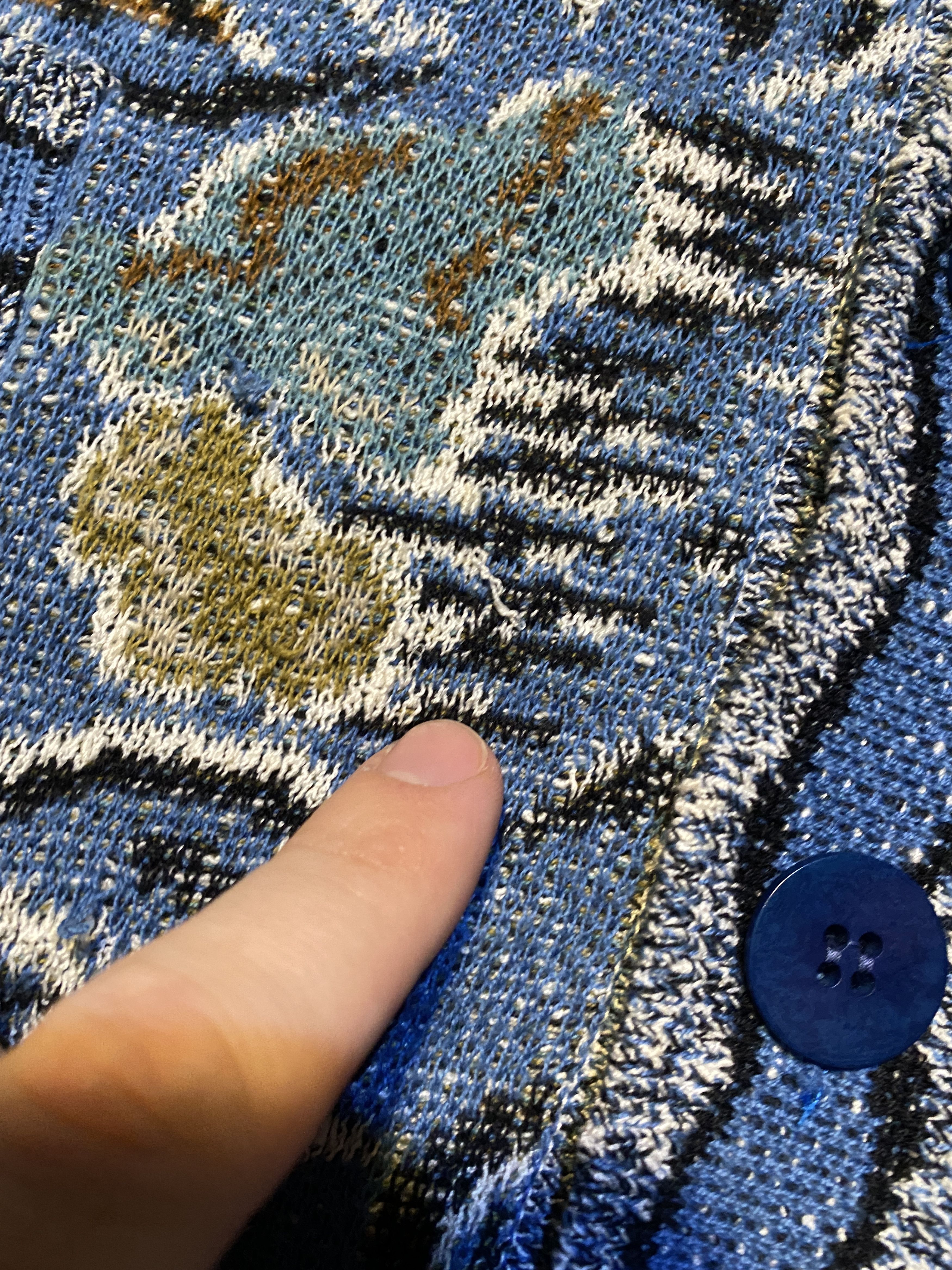 Missoni Made In Italy Missoni Womens Cardigan Map of Italy Size M / US 6-8 / IT 42-44 - 7 Thumbnail