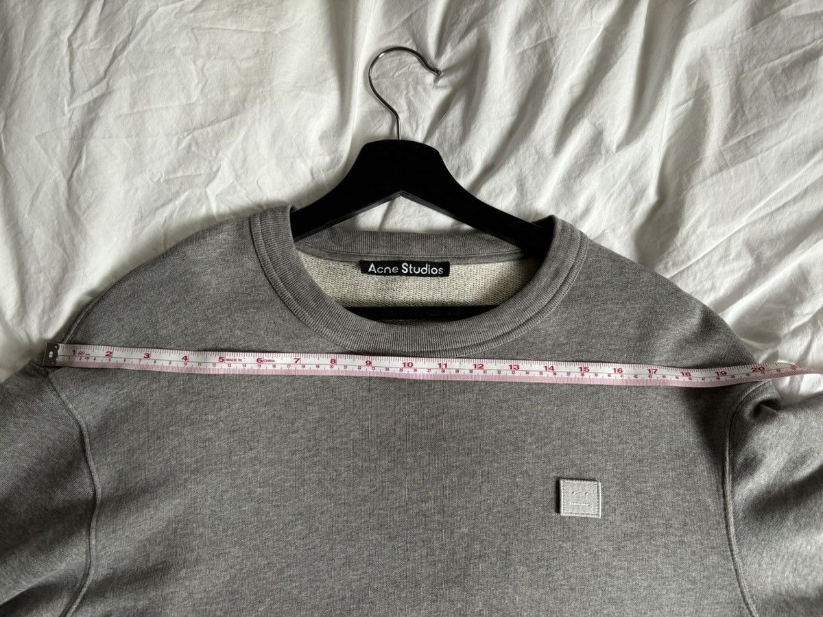 Acne Studios GREY COTTON SWEATSHIRT Size US M / EU 48-50 / 2 - 4 Thumbnail