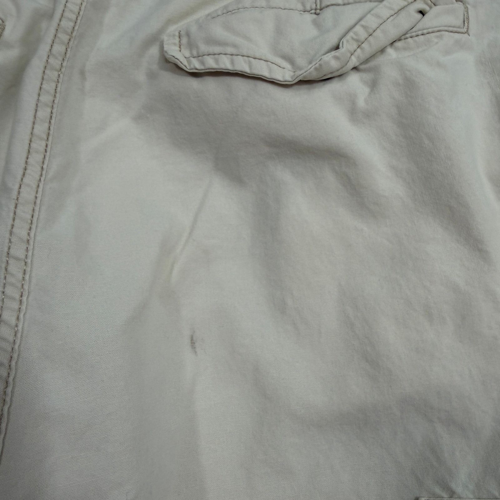 Polo Ralph Lauren Vintage Polo Jean Co Cargo Shorts Men's 34 White 11" Inseam Size US 34 / EU 50 - 6 Thumbnail