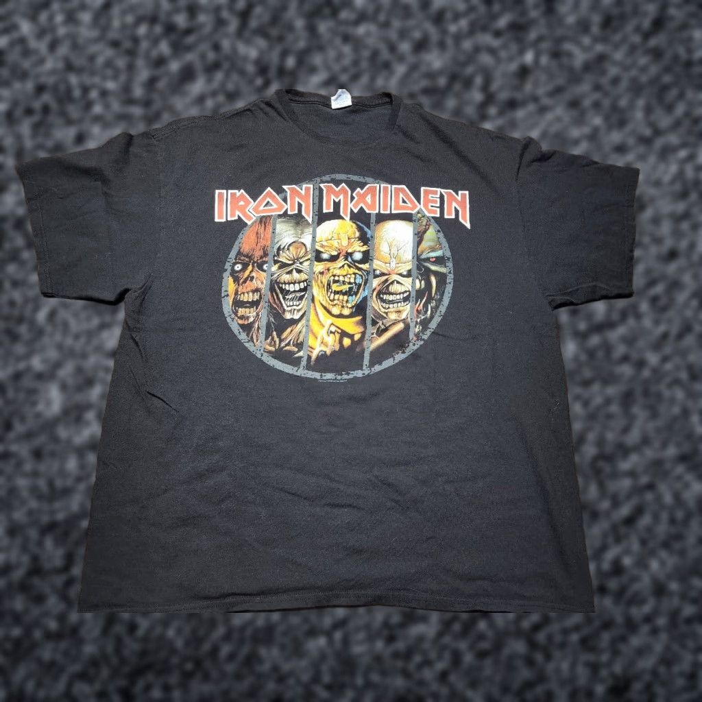 Delta Iron Maiden T-Shirt 2XL Mens Black 2016 Tour Concert Graphic Tee Size US XXL / EU 58 / 5 - 1 Thumbnail