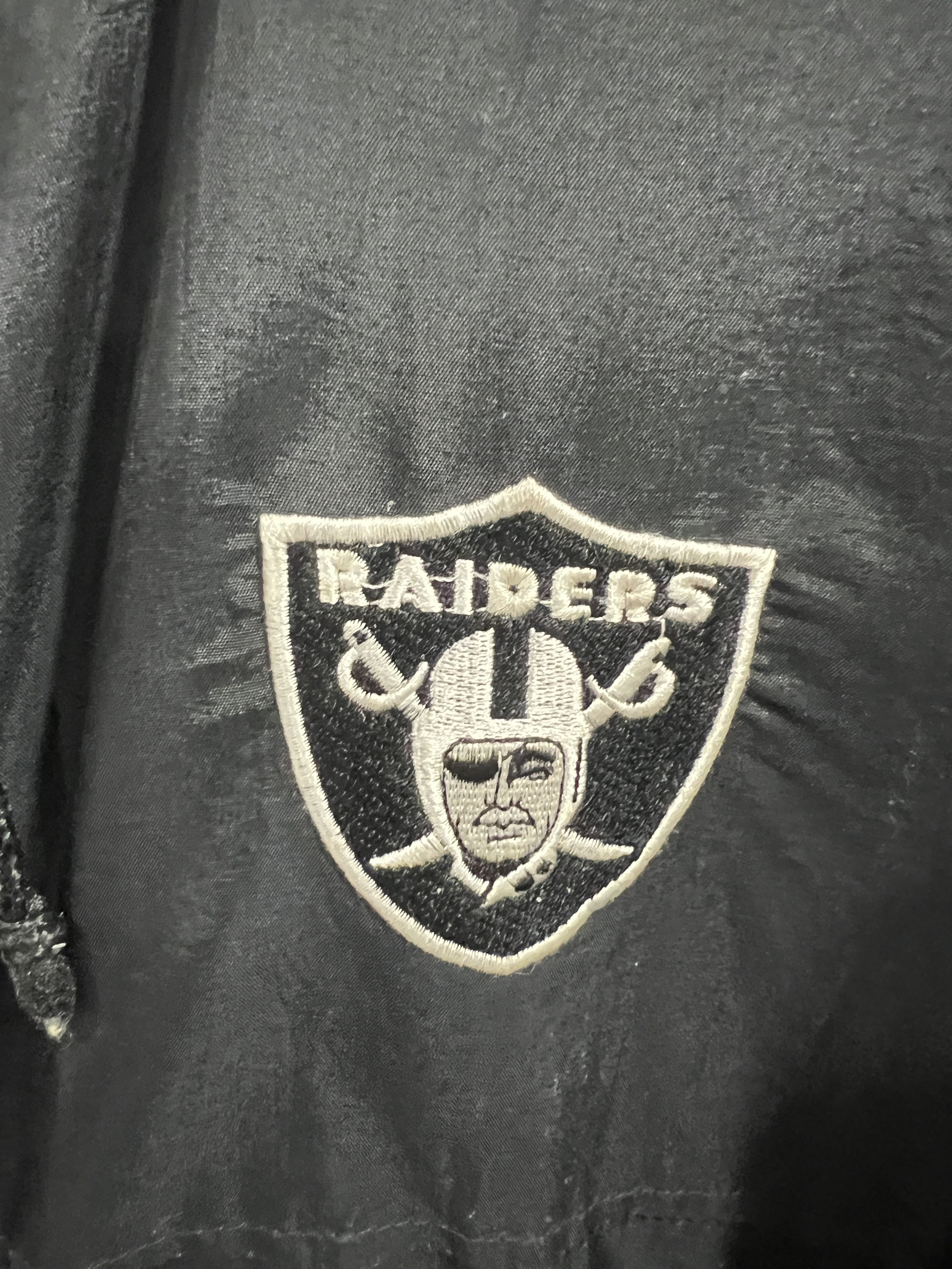 Starter Vintage Starter Los Angeles Raiders NFL Jacket (L) JKA185 Size US L / EU 52-54 / 3 - 3 Thumbnail