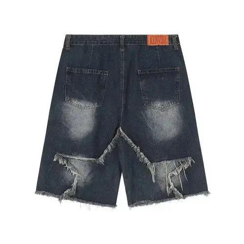 Other American Star Embroidery Jean Shorts Size US 32 / EU 48 - 2 Thumbnail