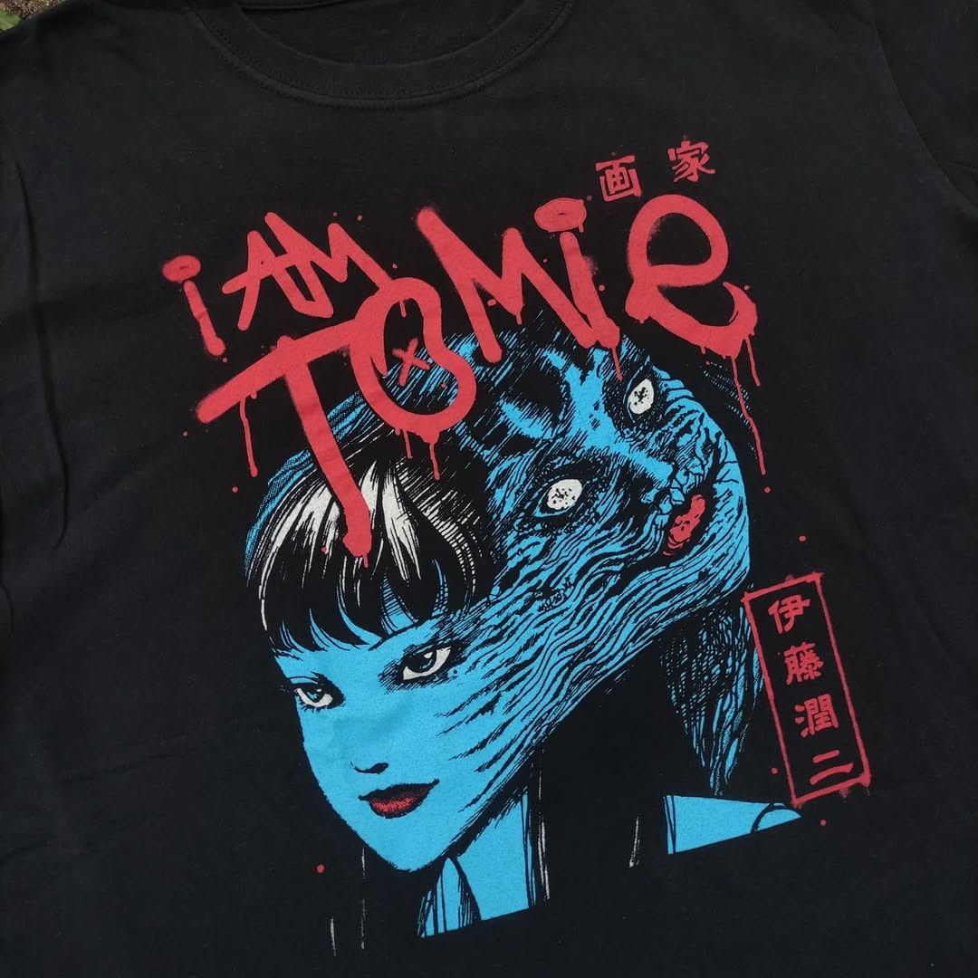 Anime Vintage Junji Ito Tomie Tee Size US L / EU 52-54 / 3 - 2 Thumbnail