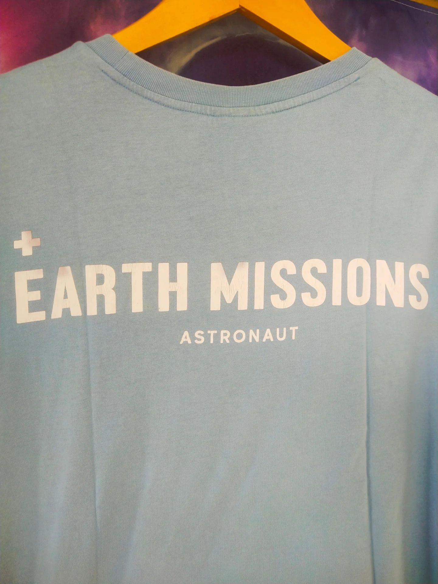 NASA NASA x Frank Stone Earth Missions Blue Tees Size US M / EU 48-50 / 2 - 2 Thumbnail