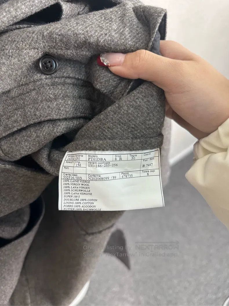 Hermes Hermes Gray Long Wool Coat Size US M / EU 48-50 / 2 - 3 Thumbnail