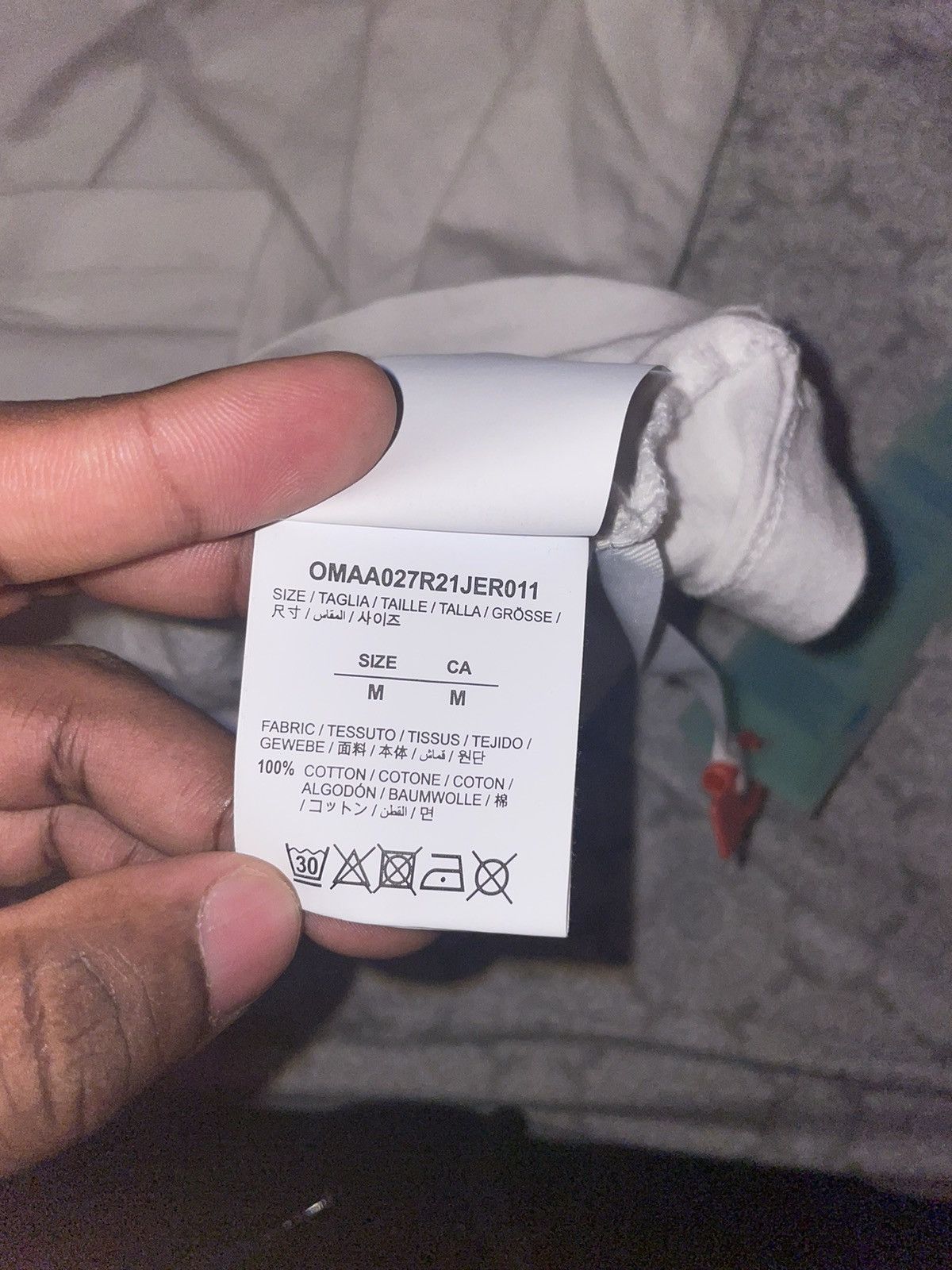 Off-White Off-White Pascal gun hand T-shirt Size US M / EU 48-50 / 2 - 5 Thumbnail