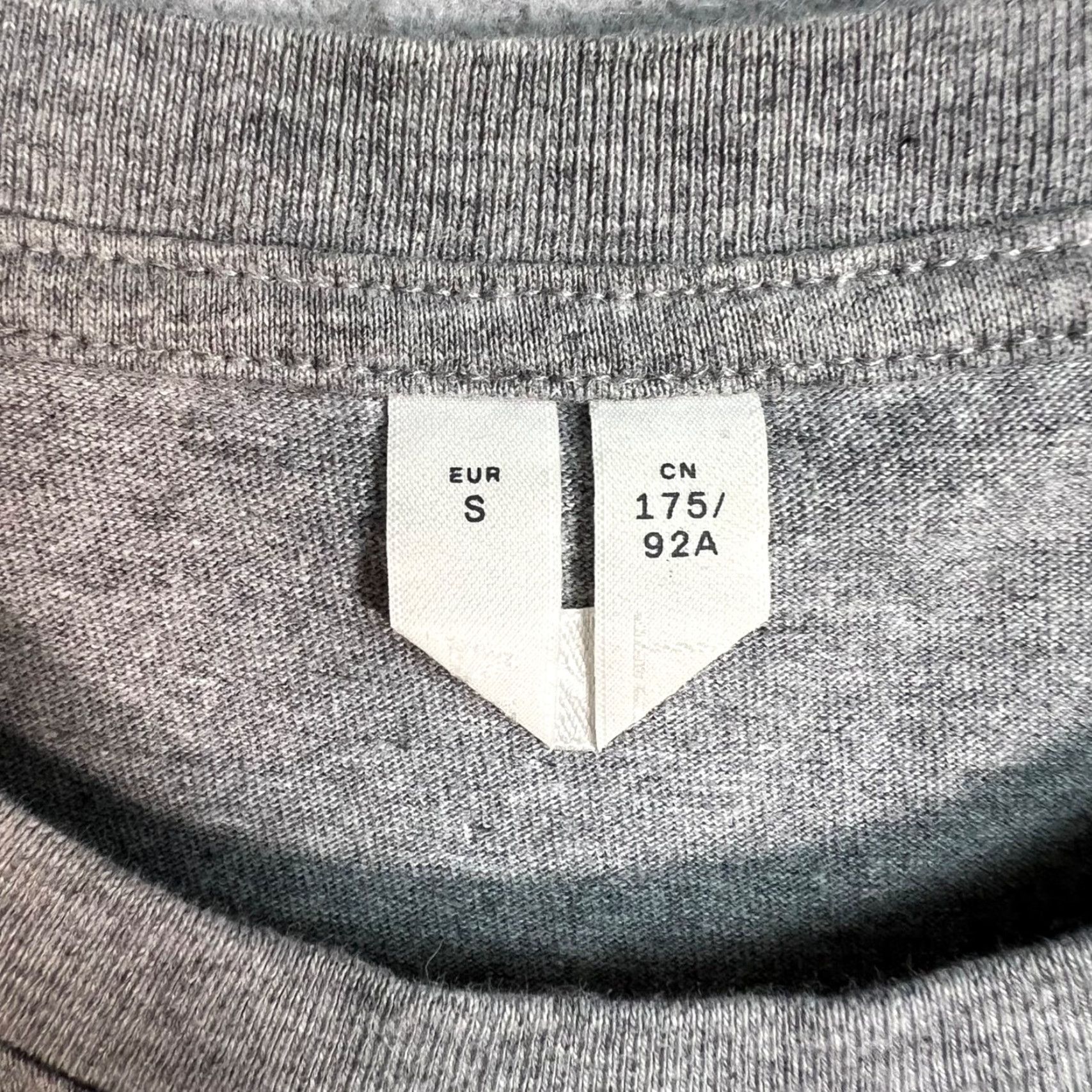 Arket Arket T-Shirt Shirt Crew Neck Short Sleeve 100% Cotton Womens Small Gray Vintage 90s? (Decide decade: not provided). Size S / US 4 / IT 40 - 3 Thumbnail