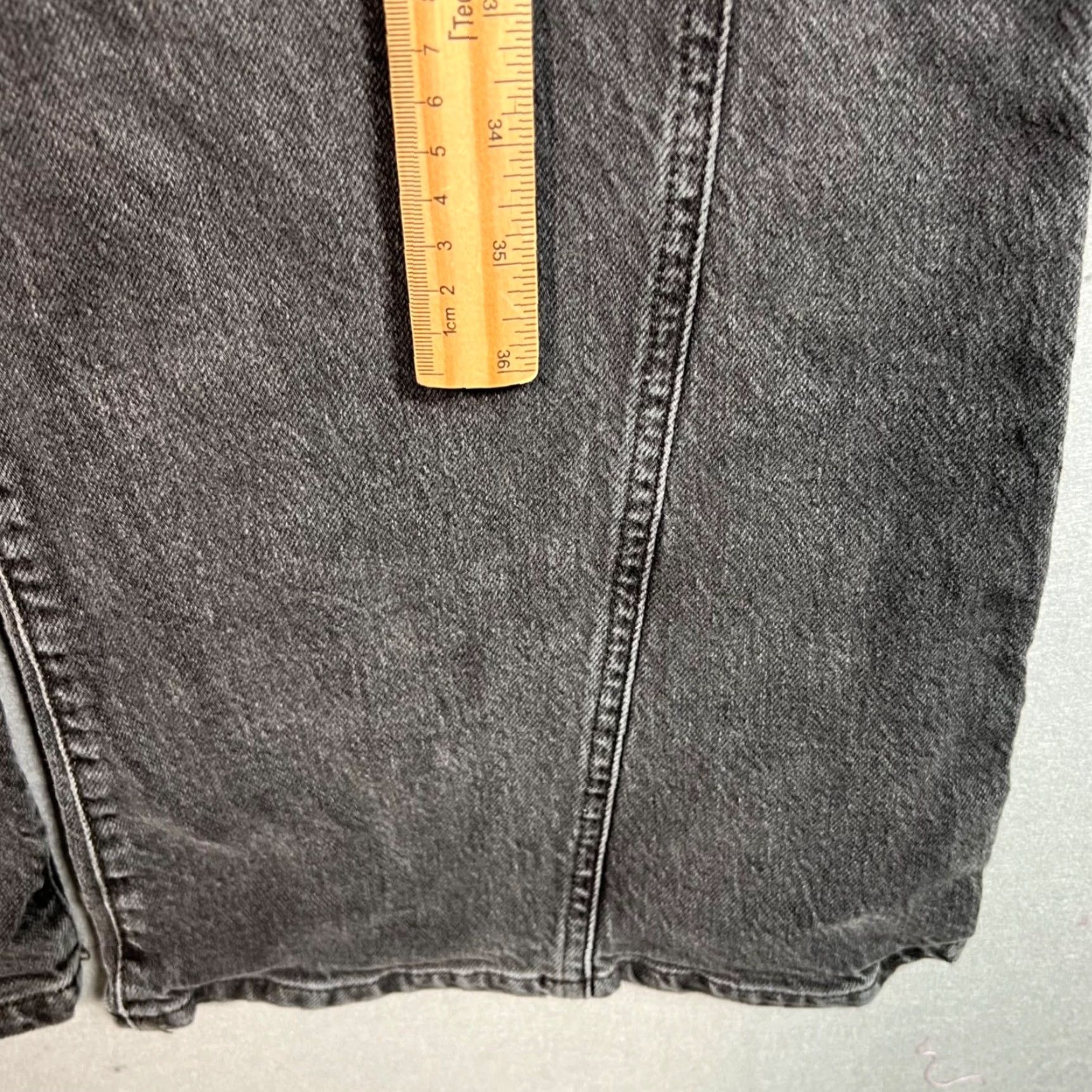 Vintage We The Free Jeans Womens Size 30 Gray High-Waisted Flared Cotton Blend Denim Size 30" / US 8 / IT 44 - 7 Thumbnail