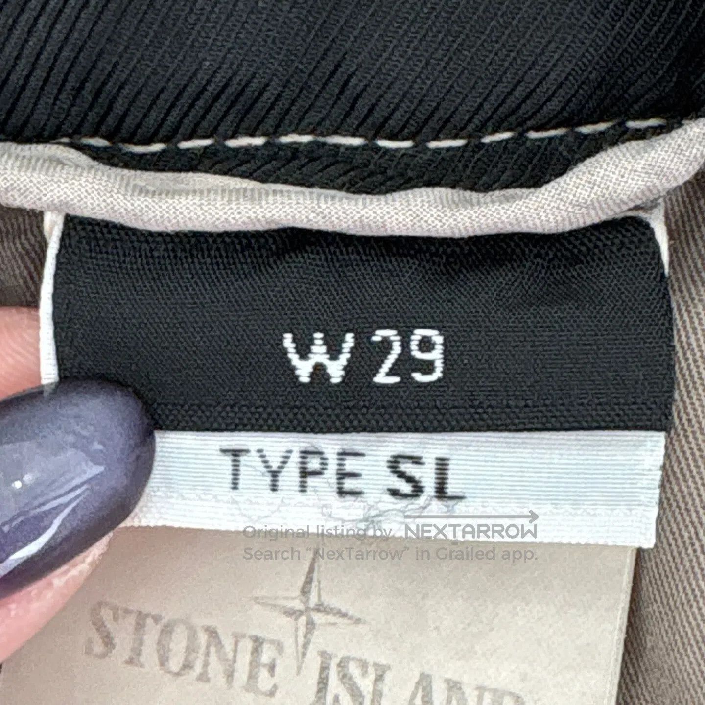 STONE ISLAND Khaki pocket cargo shorts|