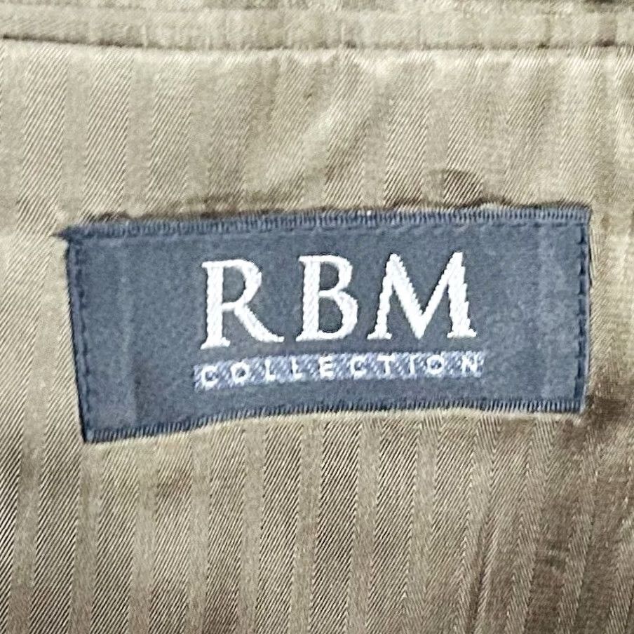 Vintage RBM 44L Sport Coat Beige Knit Plaid Two-Button Lined Vented Wool Lambswool Mens Jacket Coat Sport Coat Size US XS / EU 42 / 0 - 3 Thumbnail