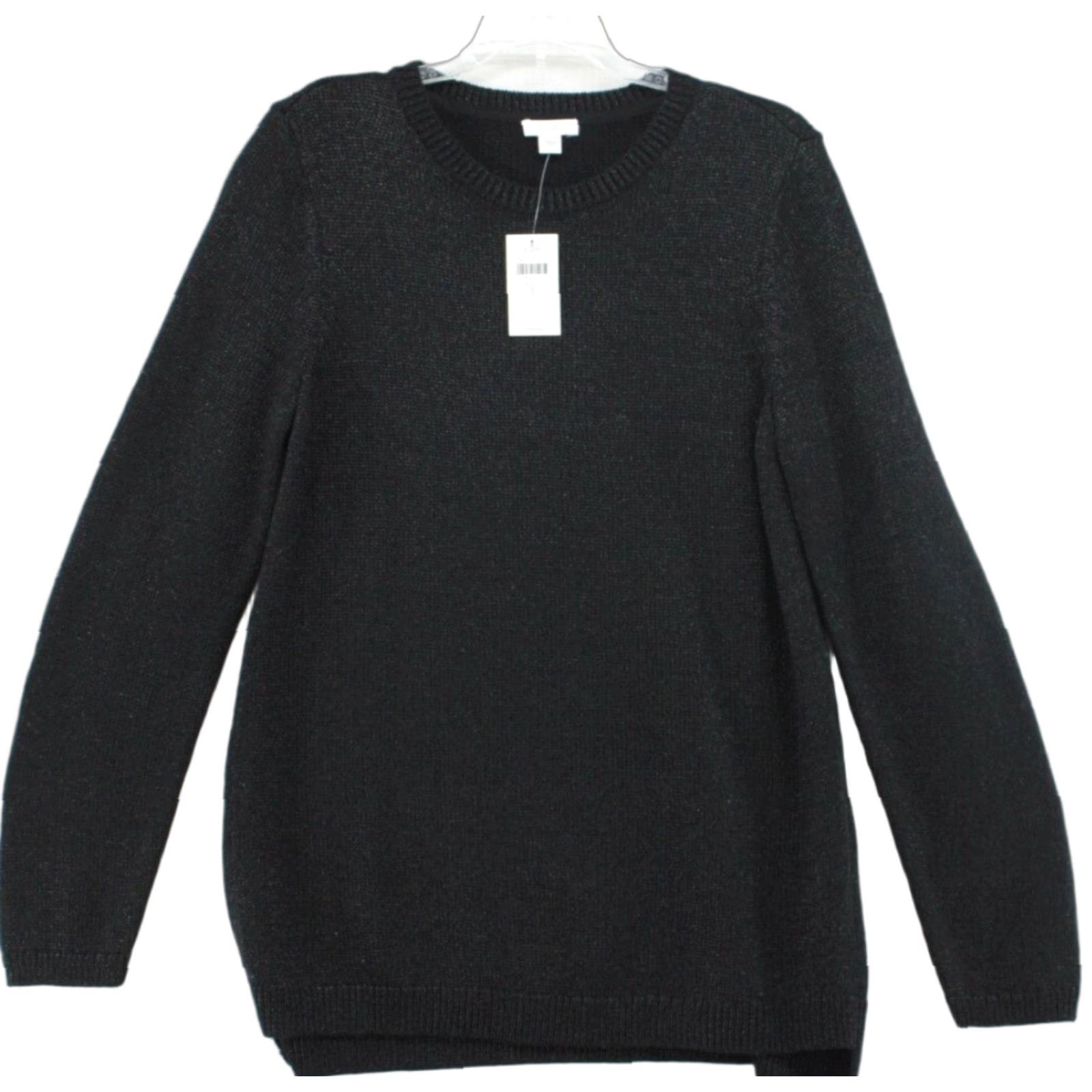 J. Jill NWT J. Jill Sweater Women's Small Black Tight Knit Pullover Sparkly Gothic Party Size S / US 4 / IT 40 - 1 Thumbnail