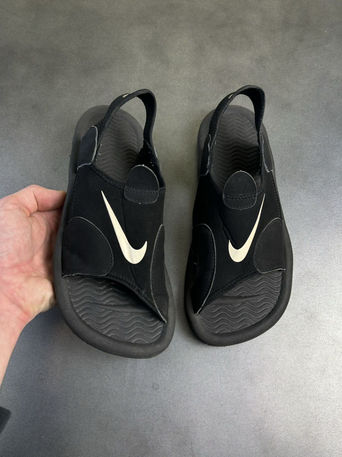 Nike × Nike ACG × Vintage 1999 Nike Sunray (GP) Sandals 90s Vintage ACG Slides Swoosh Size US 6.5 / IT 36.5 - 3 Thumbnail