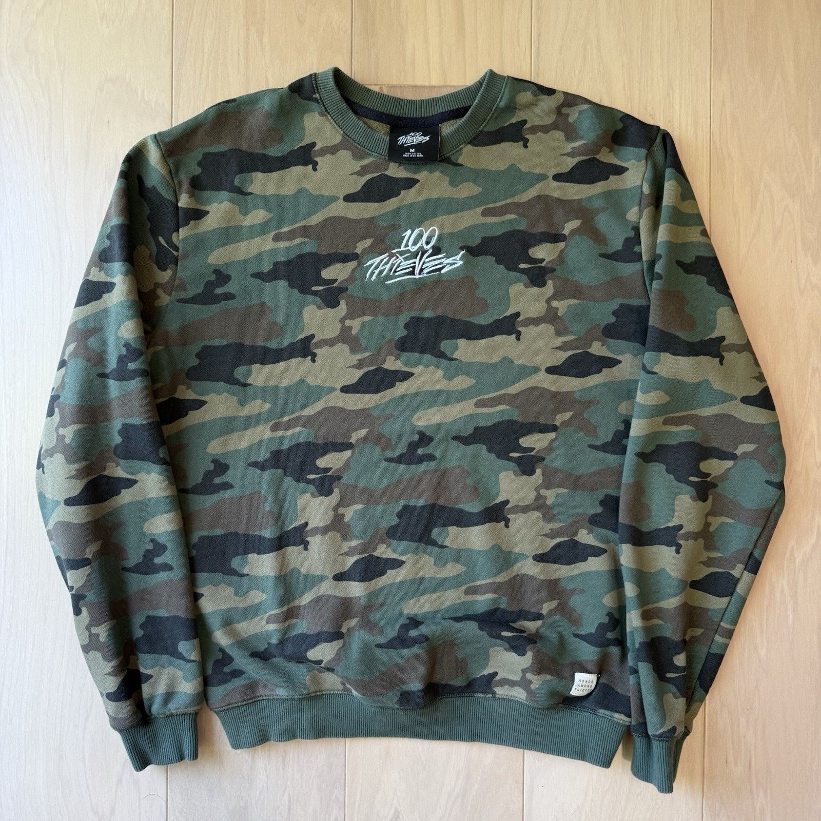 100 Thieves 100 Thieves Sweatshirt Medium Multicolor Camo Los Angeles Size US M / EU 48-50 / 2 - 2 Thumbnail