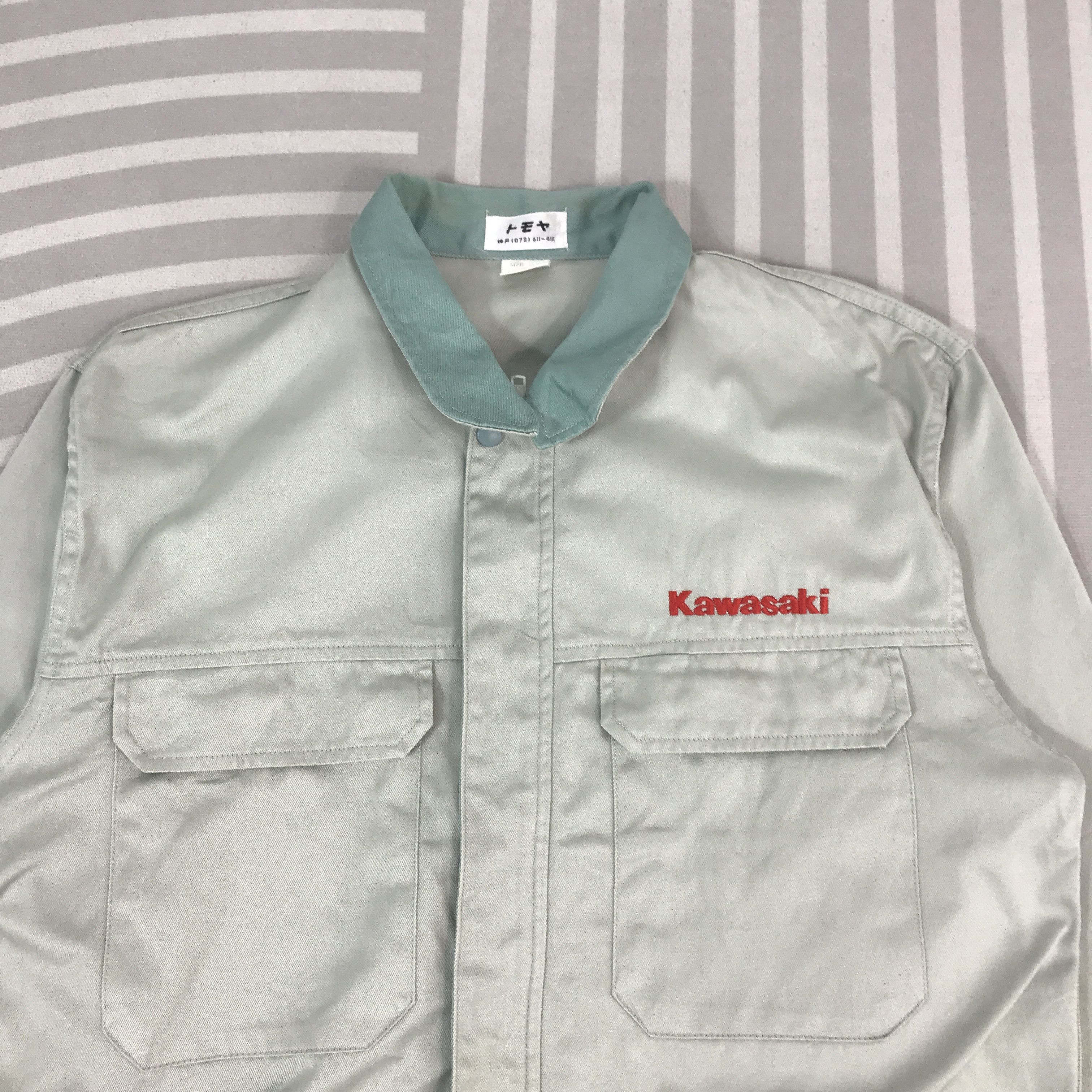 Vintage Vintage Kawasaki japan uniform Jacket K67B9 Size US L / EU 52-54 / 3 - 2 Thumbnail