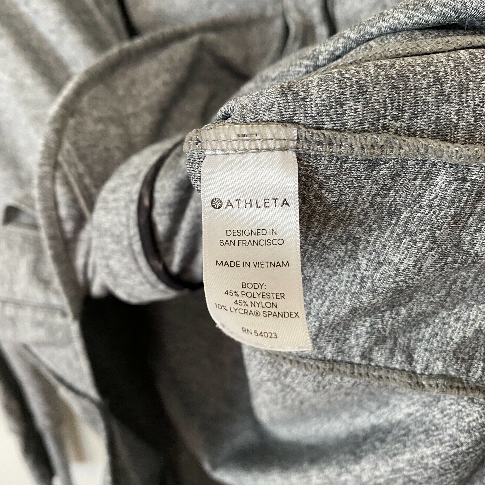 Athleta Athleta Med Gray Baja UPF 50+ Hooded Zip Jacket Pockets XXS Size XXS / US 00 / IT 34 - 4 Thumbnail