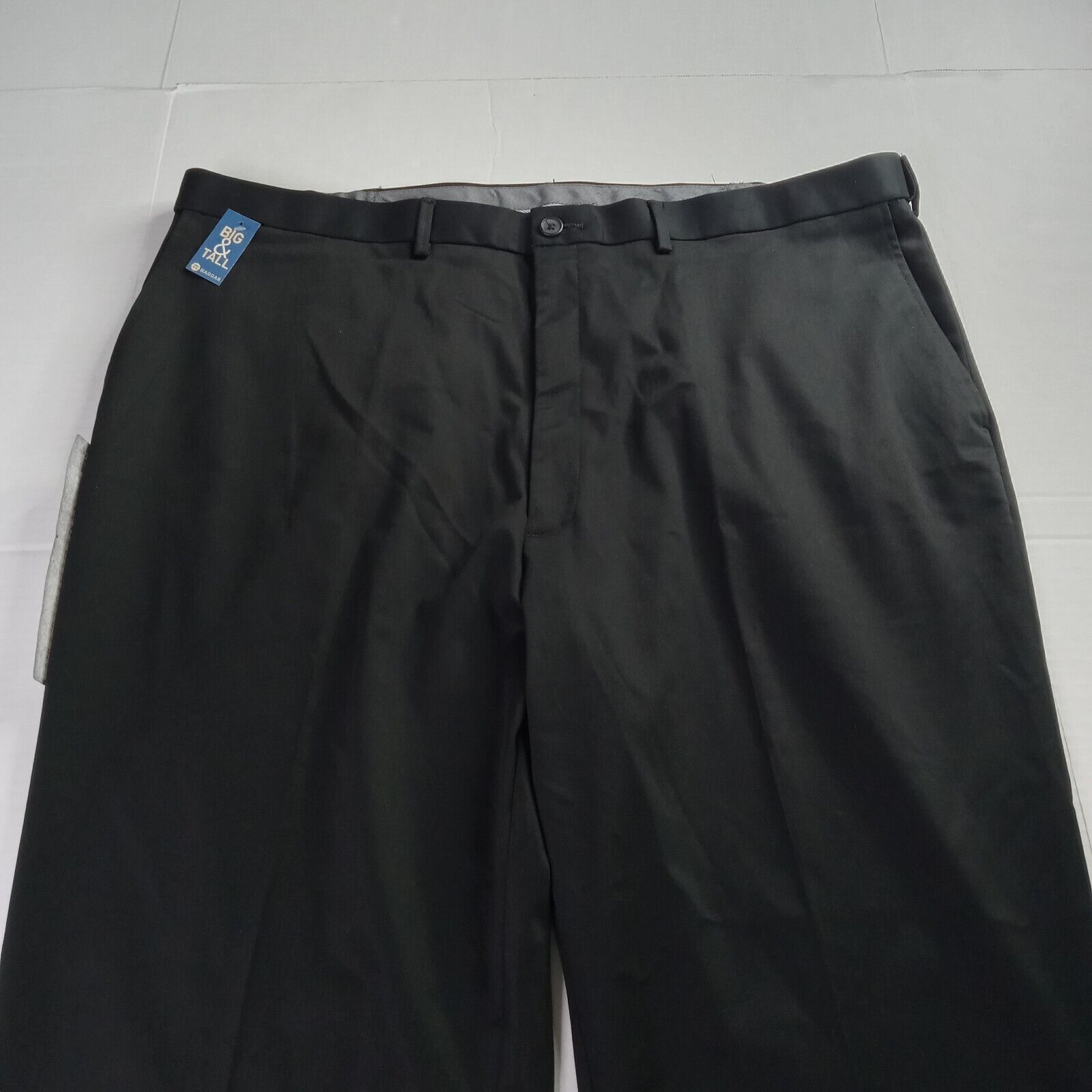 Haggar Haggar Premium No Iron Khakis Men's 44x32 Black Classic Fit Size US 44 / EU 60 - 3 Thumbnail