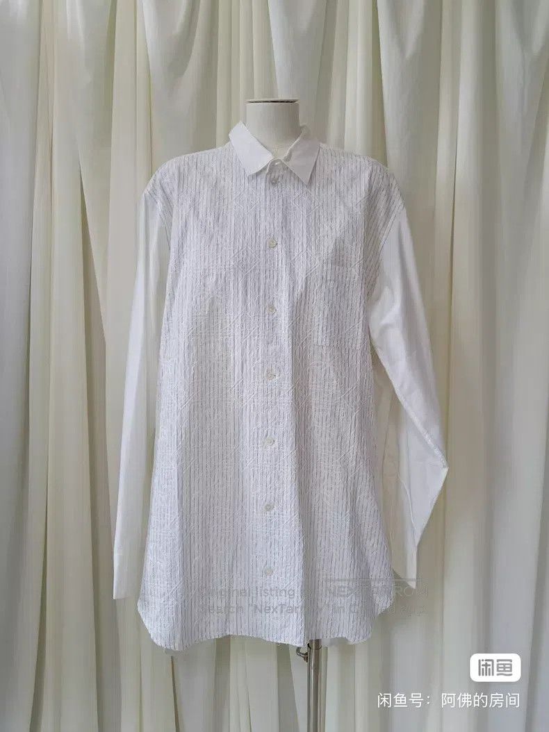 Yohji Yamamoto Yohji Yamamoto size os Spring/Summer 1980 Collection shirt Size US M / EU 48-50 / 2 - 2 Thumbnail