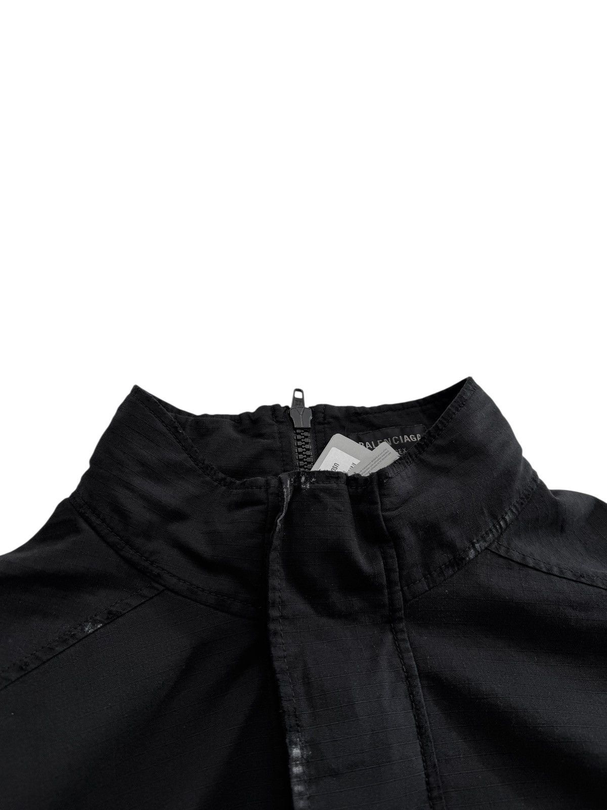Balenciaga $4,690 Mud Show Double Sided Front Zip Military Parka Size US XXL / EU 58 / 5 - 9 Thumbnail