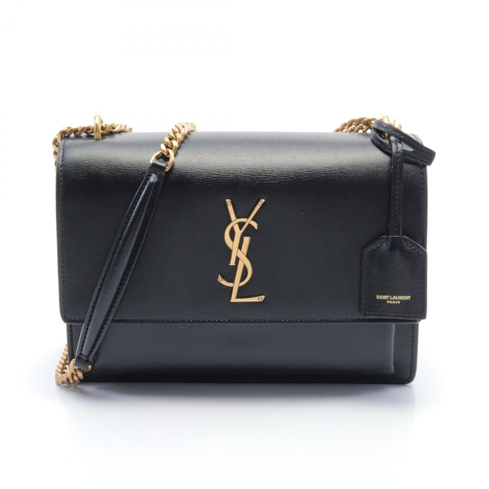 Yves Saint Laurent Yves Saint Laurent Sunset Shoulder Bag Leather Shoulder Bag 442906 in Great Condition Size ONE SIZE - 1 Thumbnail