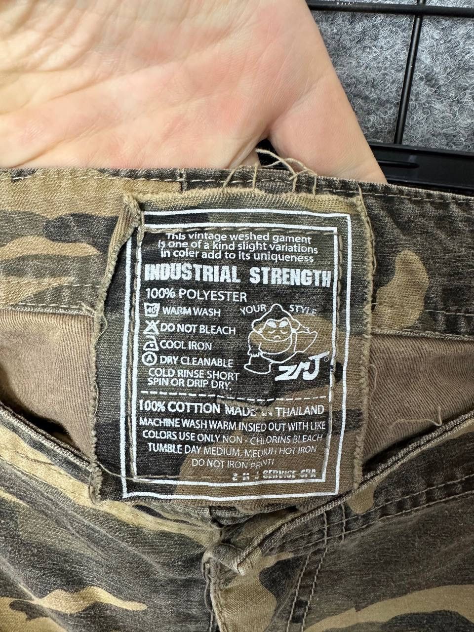 Vintage Vintage Military shorts industrial stretch camouflage Size US 38 / EU 54 - 5 Thumbnail