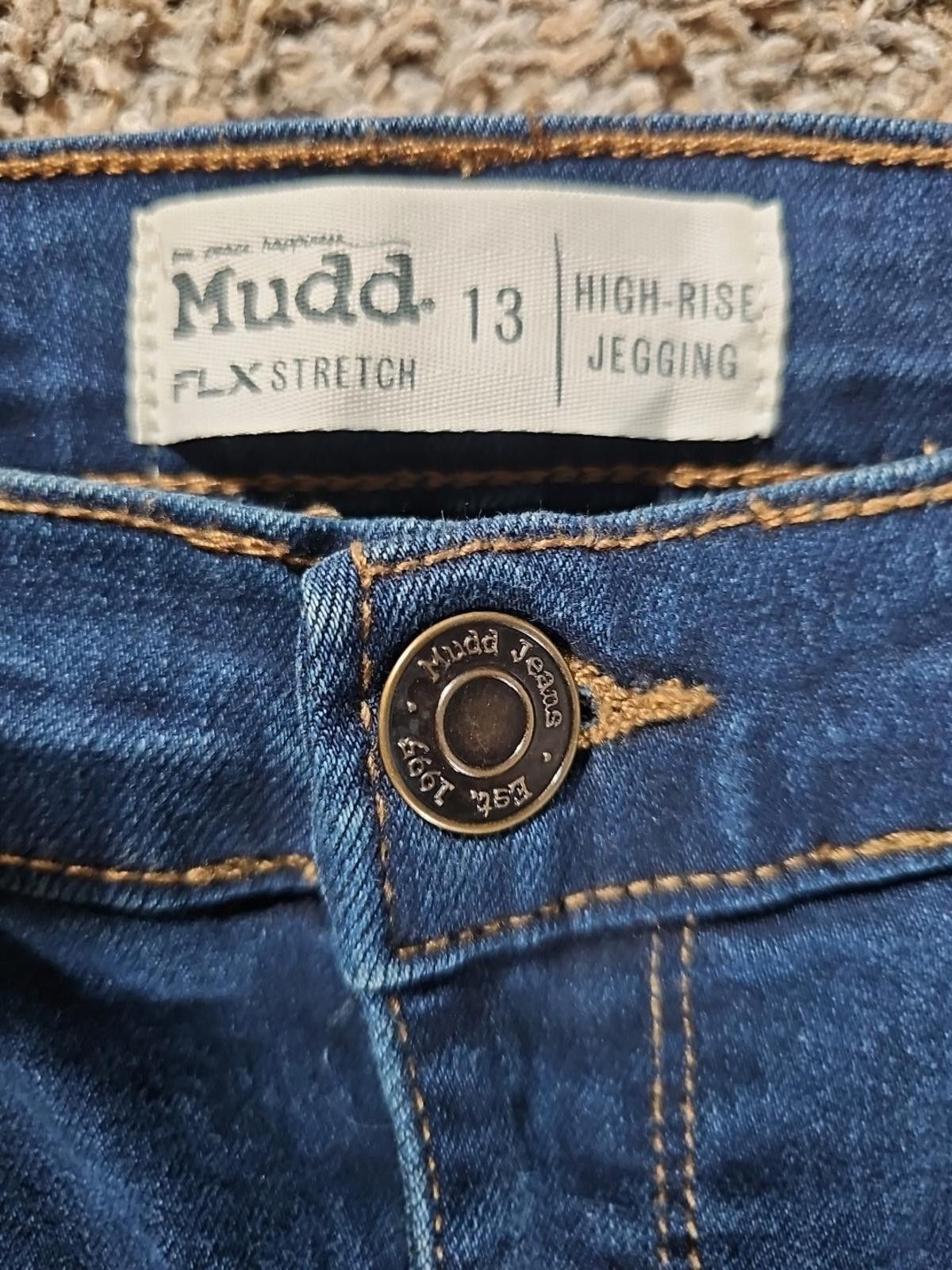 Steve Madden MUDD FLXstretch 13 High Rise Jegging Jeans Size 30" / US 8 / IT 44 - 2 Thumbnail