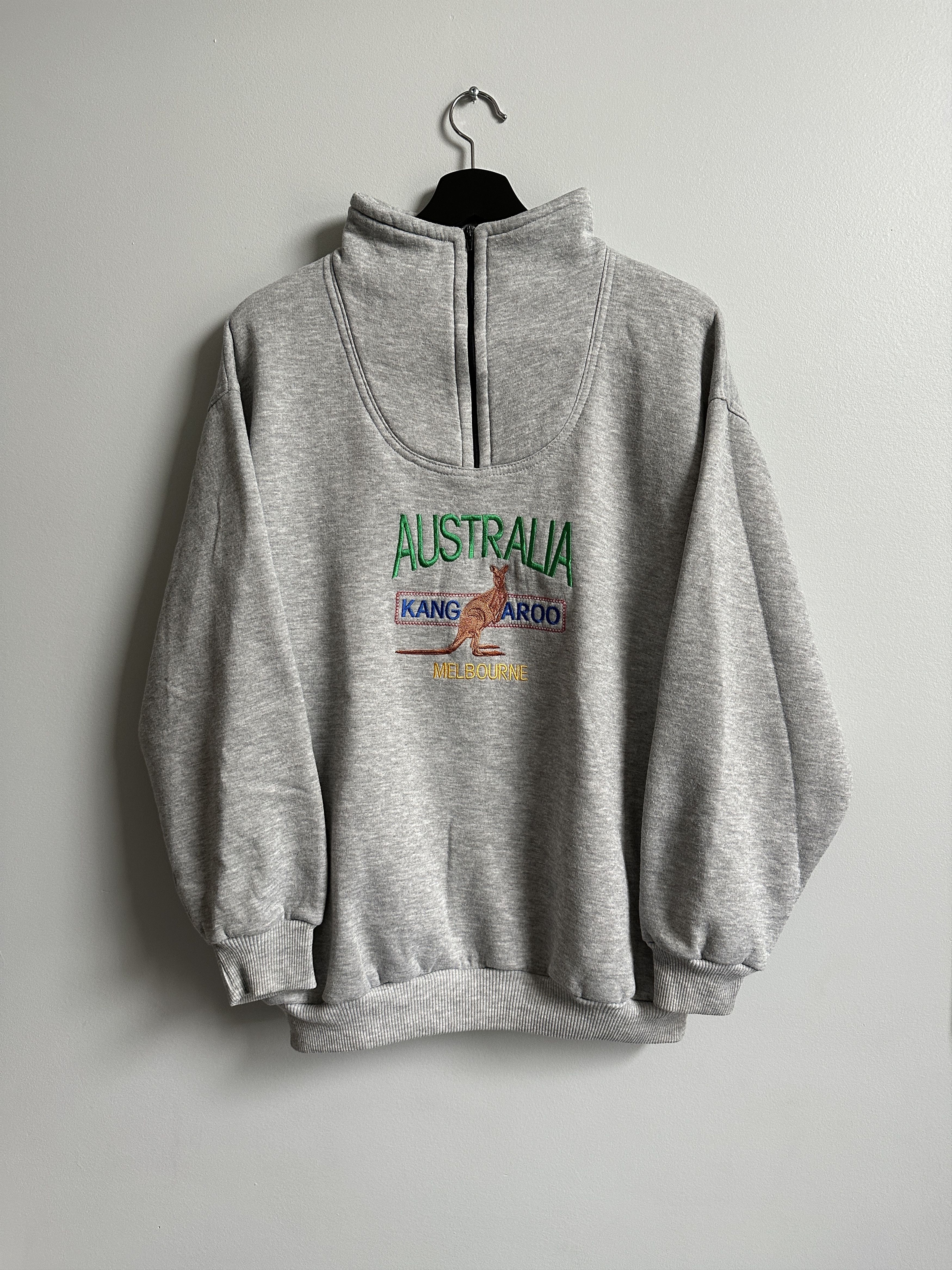 Japanese Brand × Vintage Vintage Australia Melbourne Half Zip Size US M / EU 48-50 / 2 - 1 Thumbnail